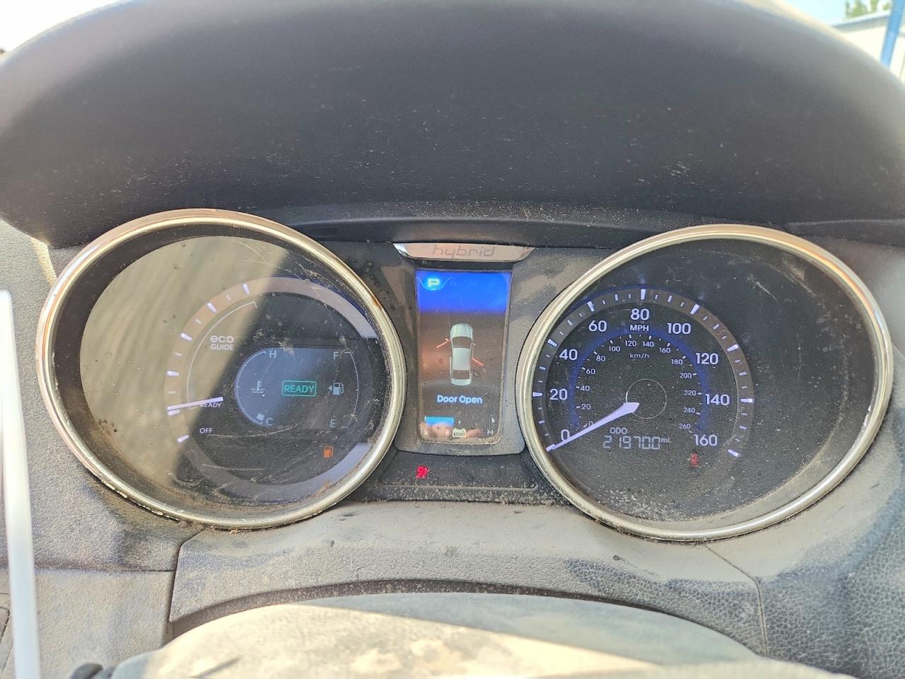 2011 Hyundai Sonata Hybrid Серебряный vin: KMHEC4A42BA003464