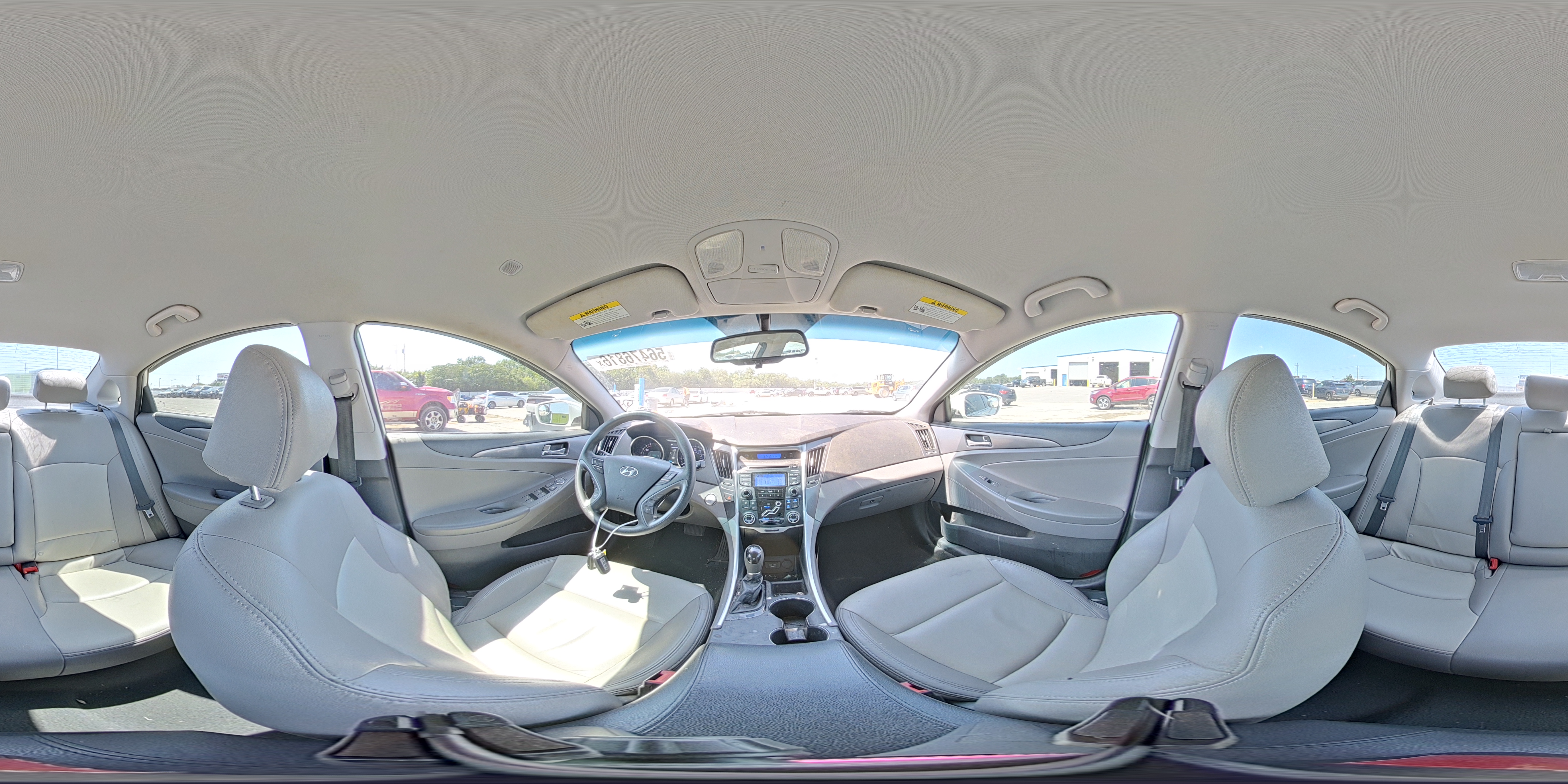 2012 Hyundai Sonata Hybrid White vin: KMHEC4A42CA024705