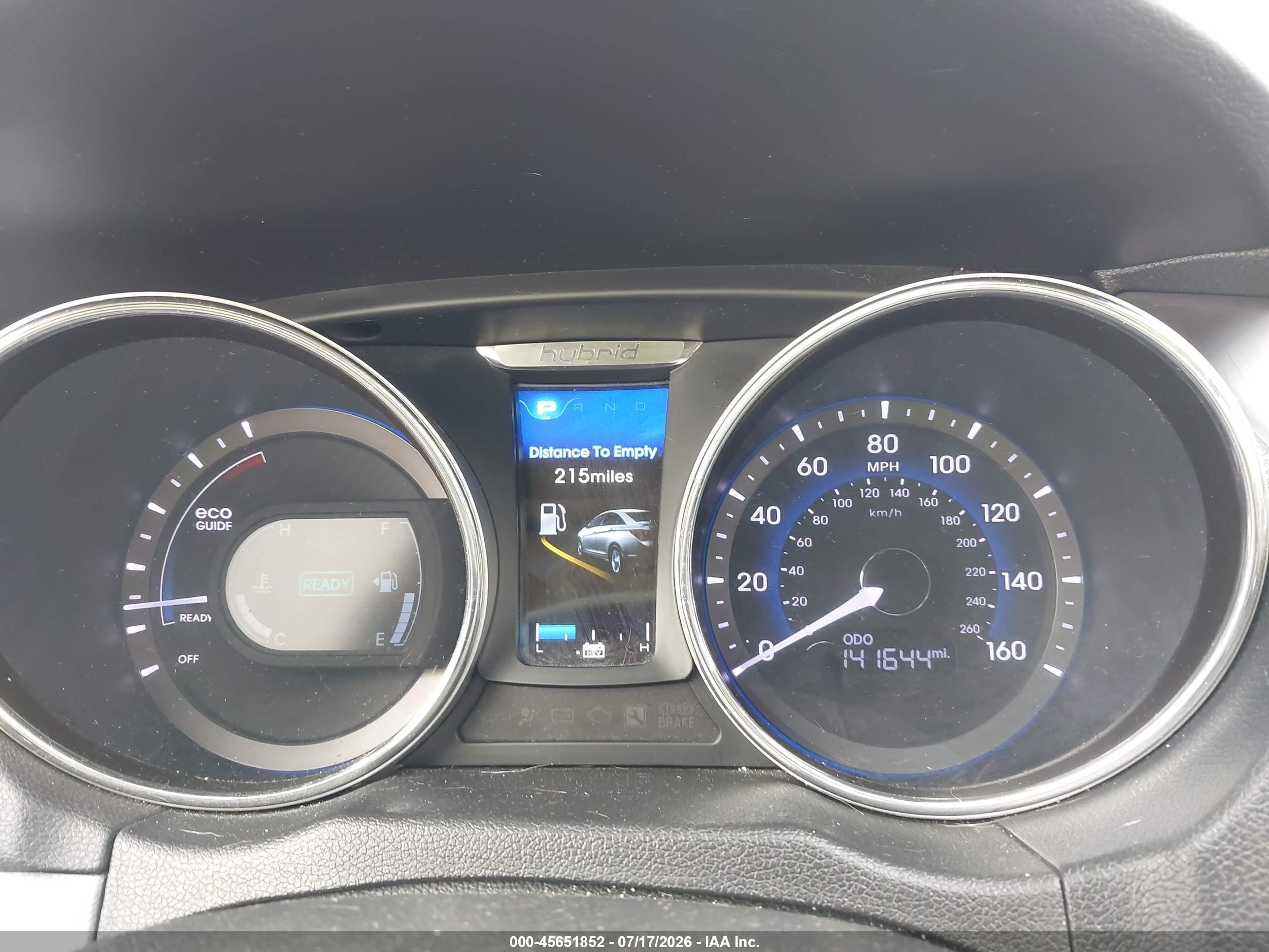 2013 Hyundai Sonata Hybrid Limited Silver vin: KMHEC4A42DA079334