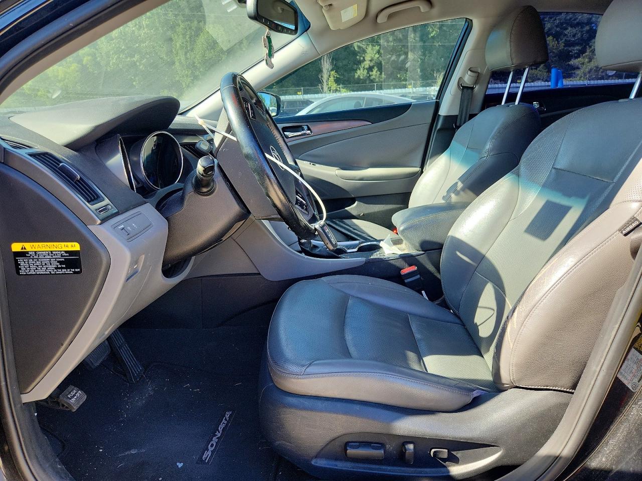2013 Hyundai Sonata Hybrid Black vin: KMHEC4A42DA091886
