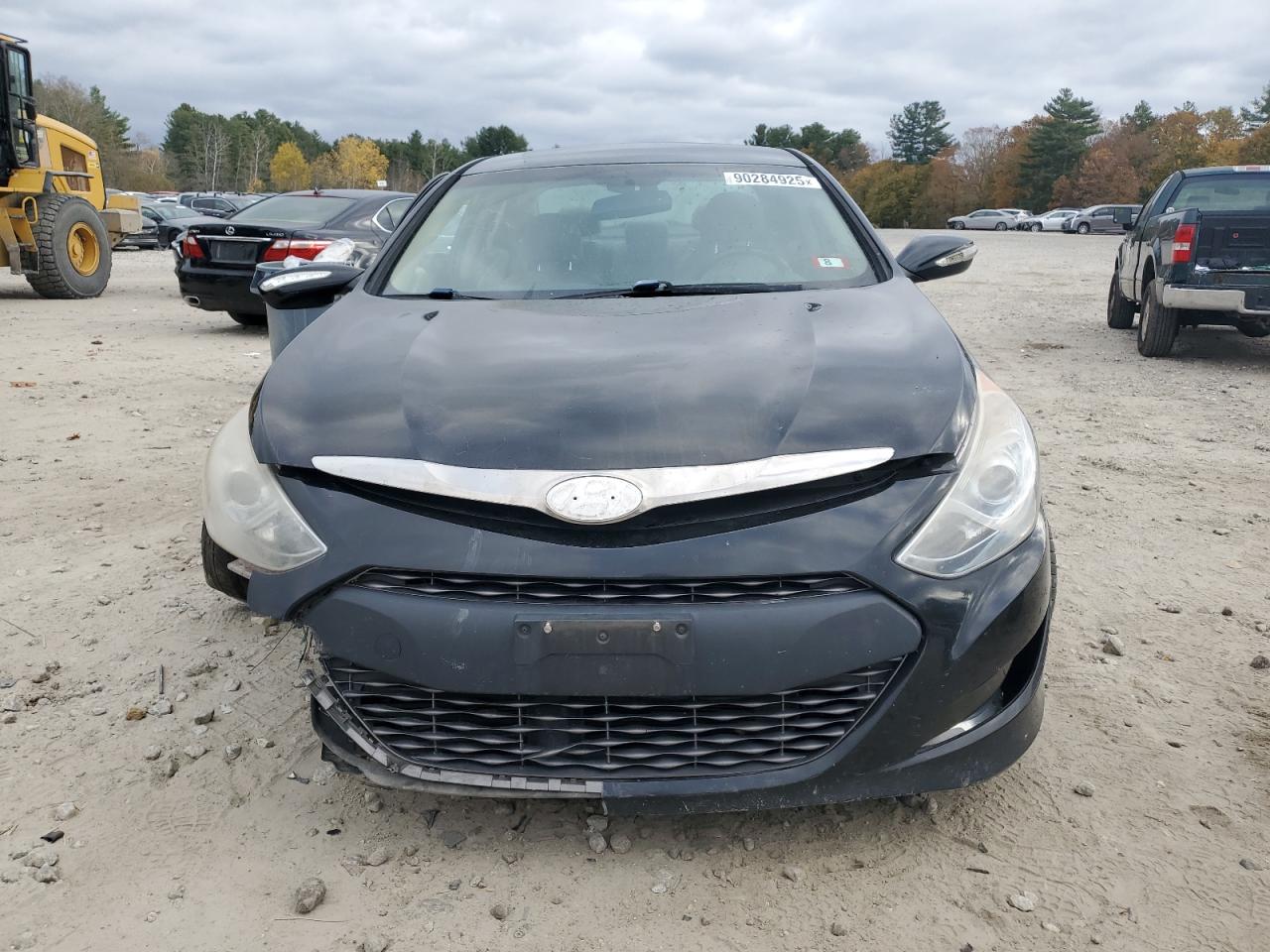 2013 Hyundai Sonata Hybrid Limited Black vin: KMHEC4A42DA096909