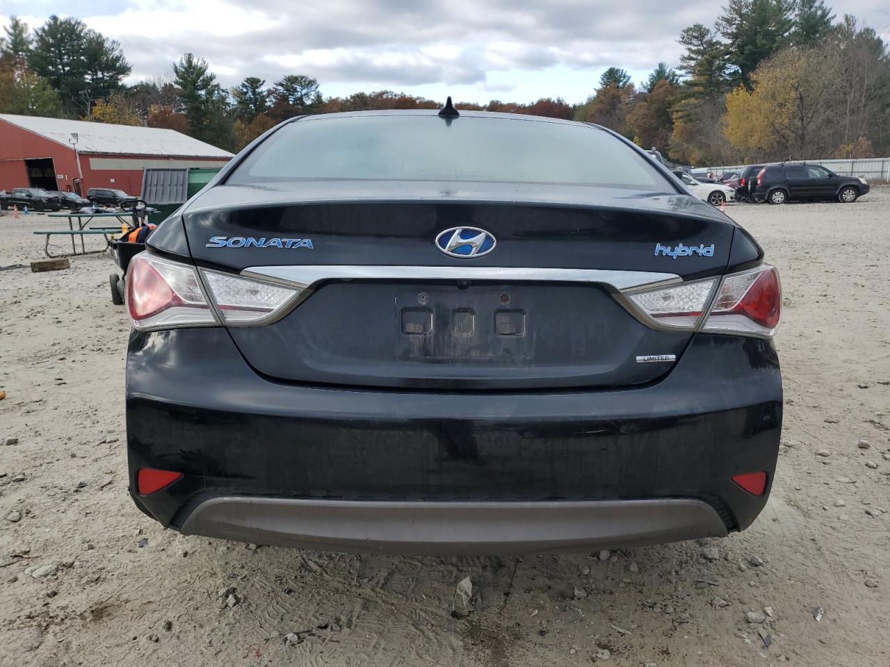 2013 Hyundai Sonata Hybrid Limited Black vin: KMHEC4A42DA096909