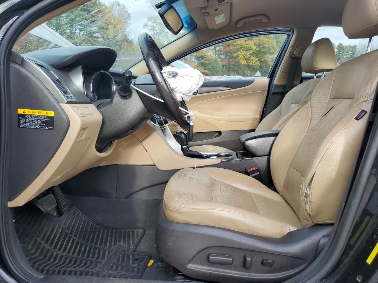 2013 Hyundai Sonata Hybrid Limited Black vin: KMHEC4A42DA096909