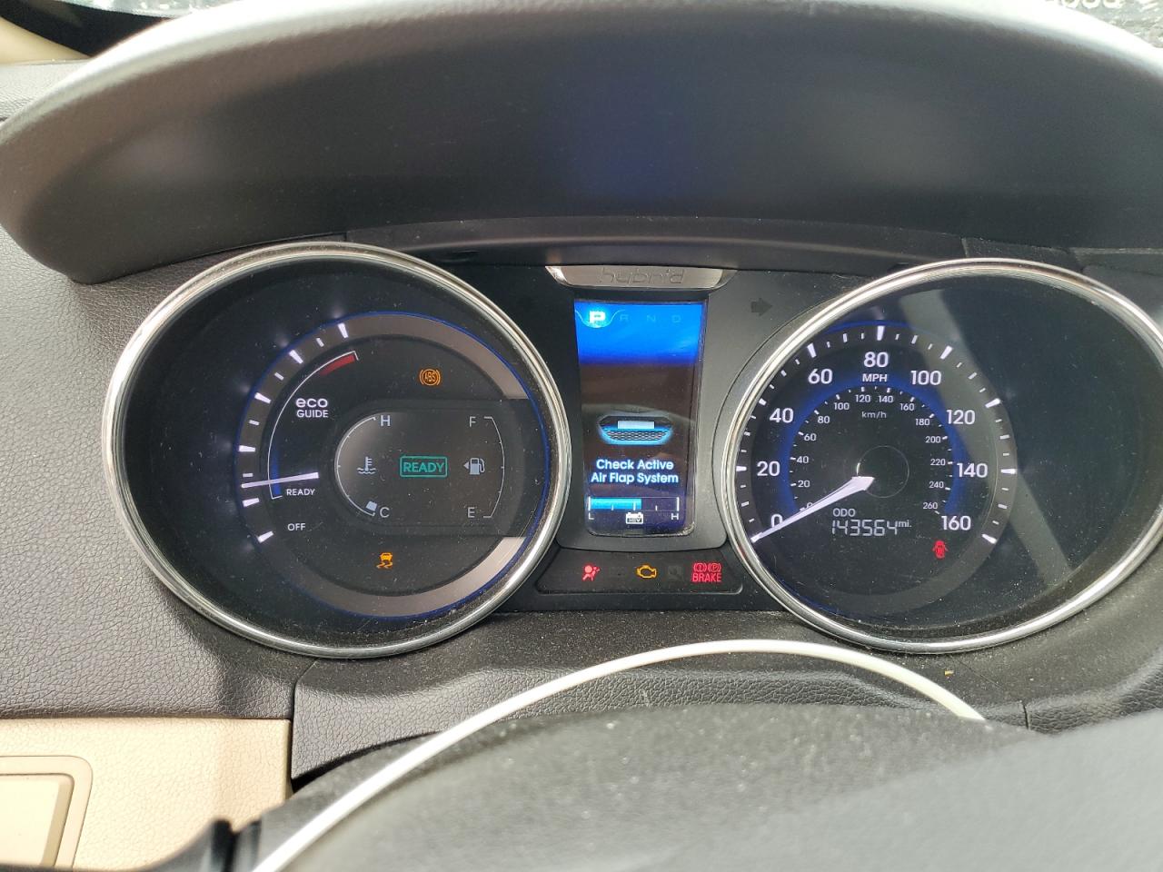 2013 Hyundai Sonata Hybrid Limited Black vin: KMHEC4A42DA096909