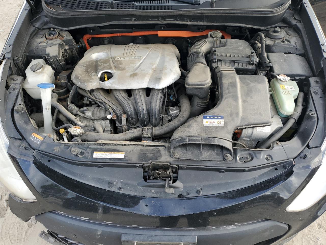 2013 Hyundai Sonata Hybrid Limited Black vin: KMHEC4A42DA096909