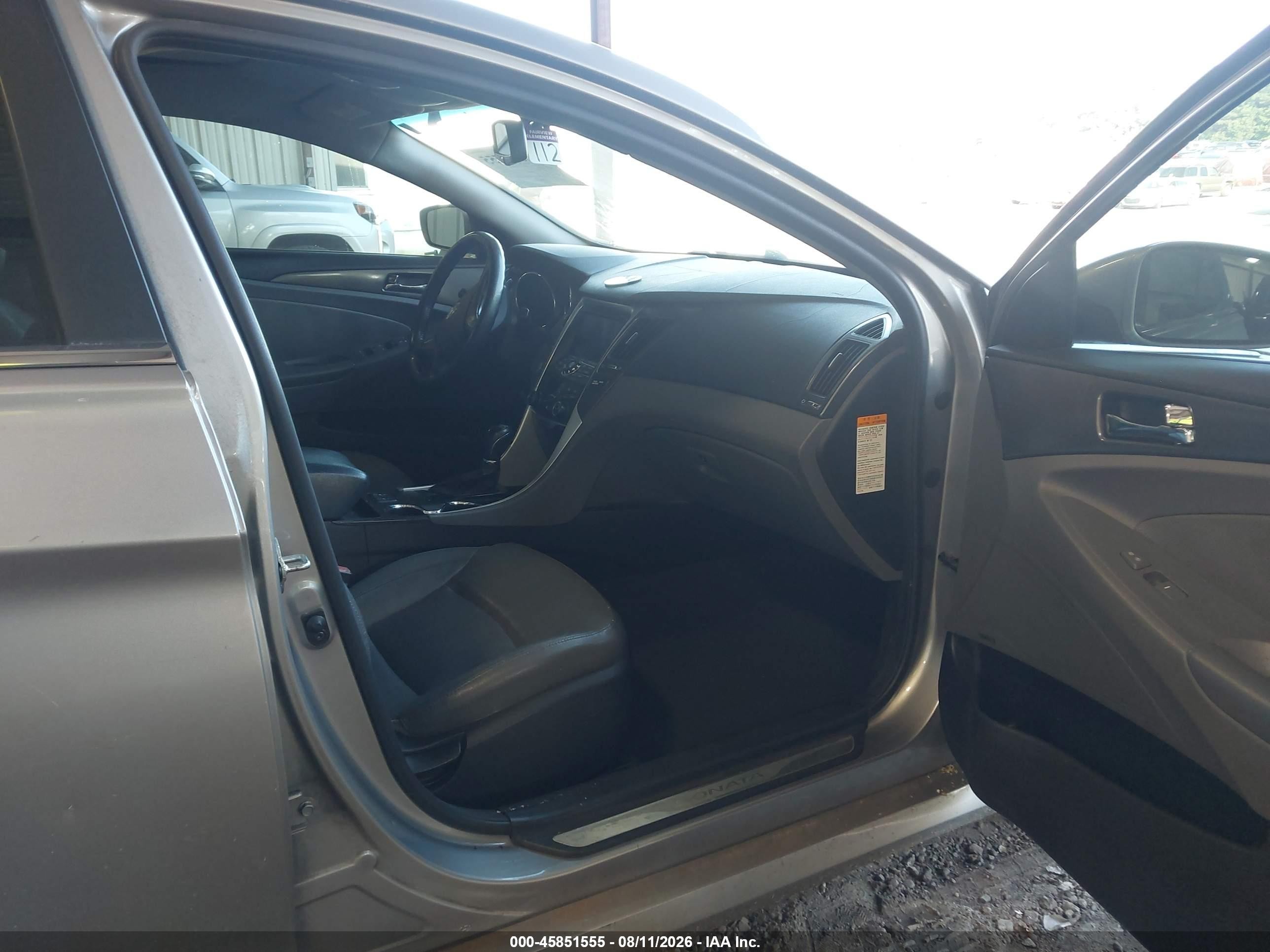 2013 Hyundai Sonata Hybrid Limited Серый vin: KMHEC4A42DA098563