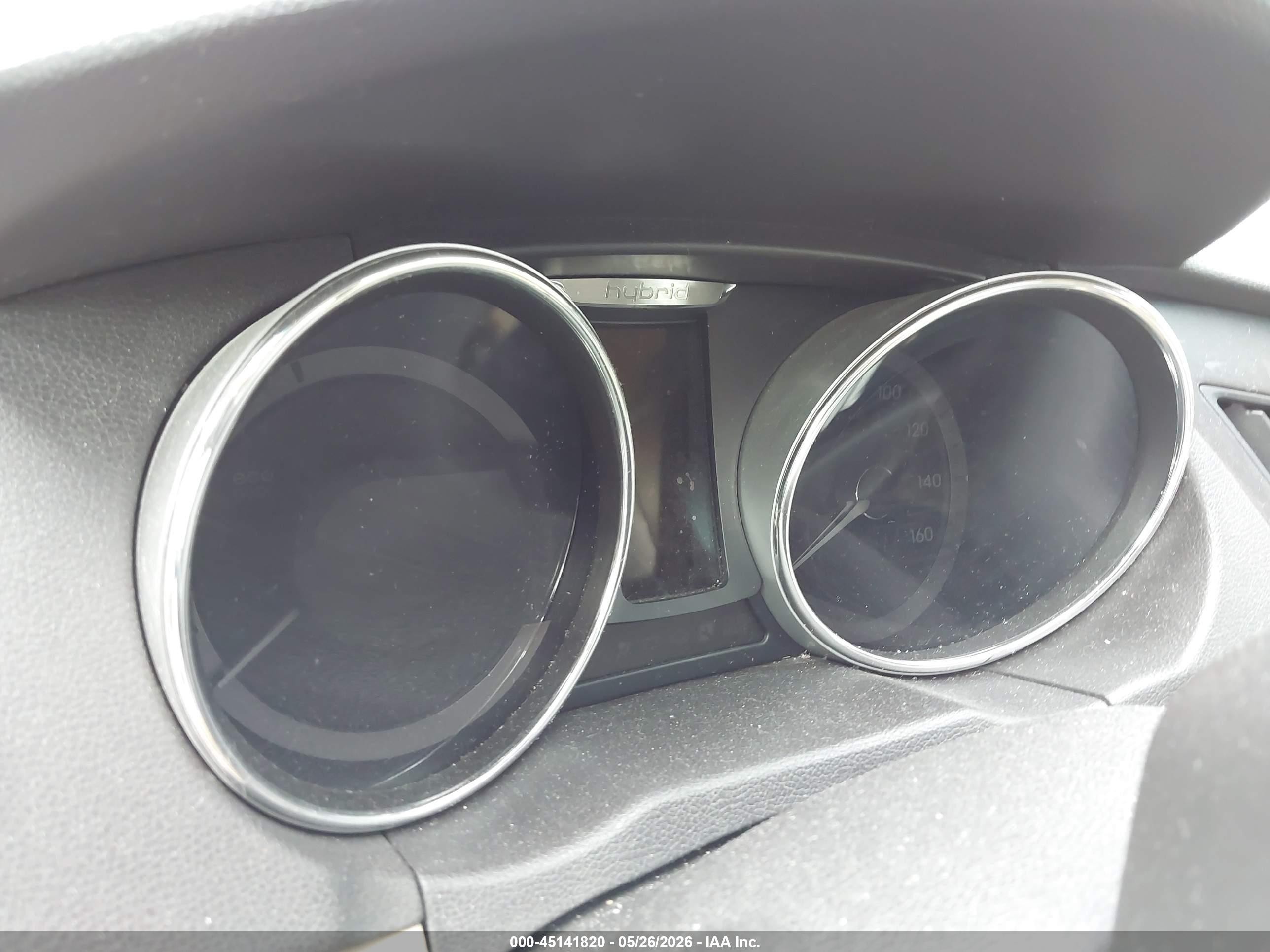 2014 Hyundai Sonata Hybrid Limited Black vin: KMHEC4A42EA105643