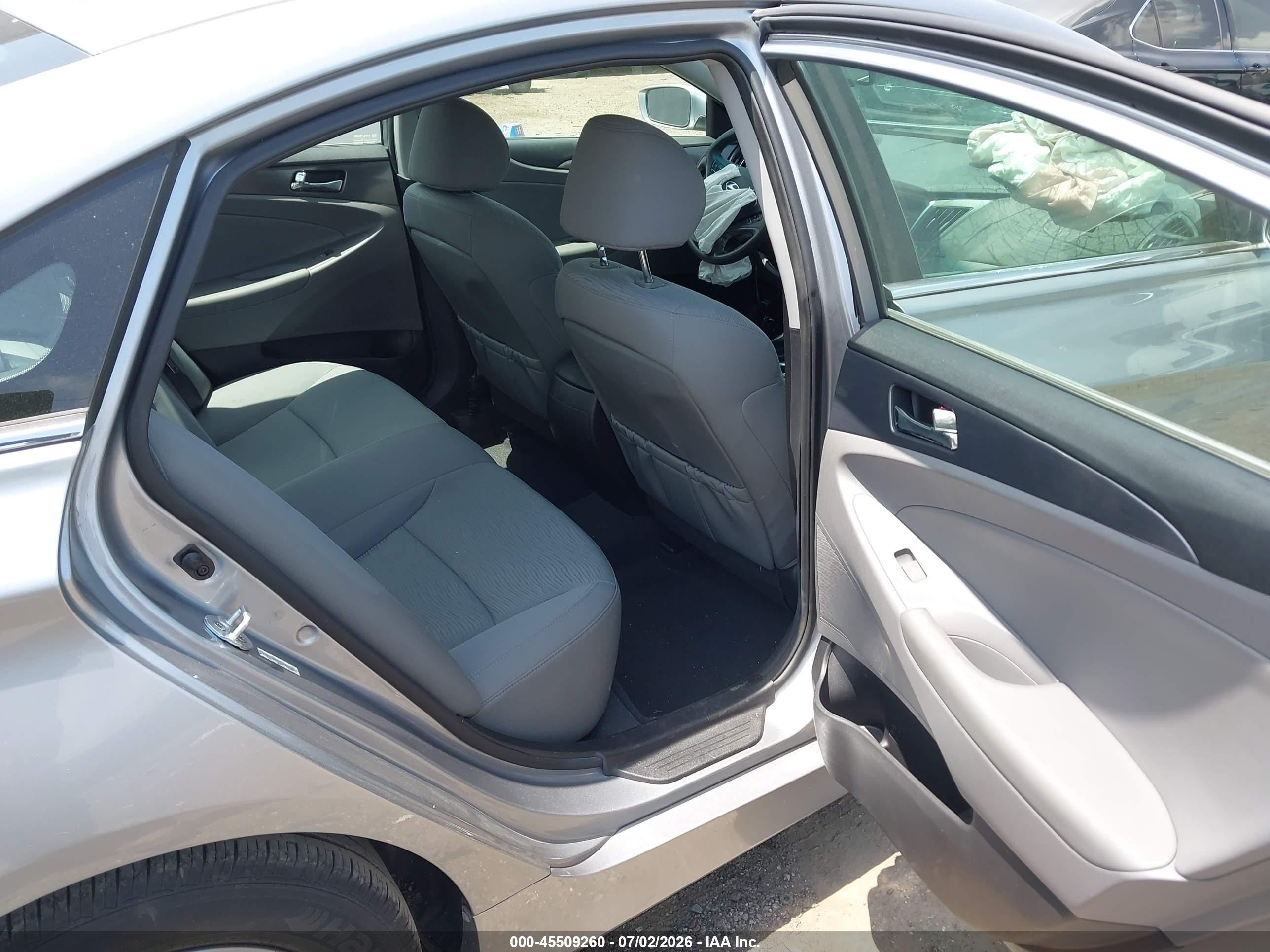 2014 Hyundai Sonata Hybrid   Gray vin: KMHEC4A42EA118005