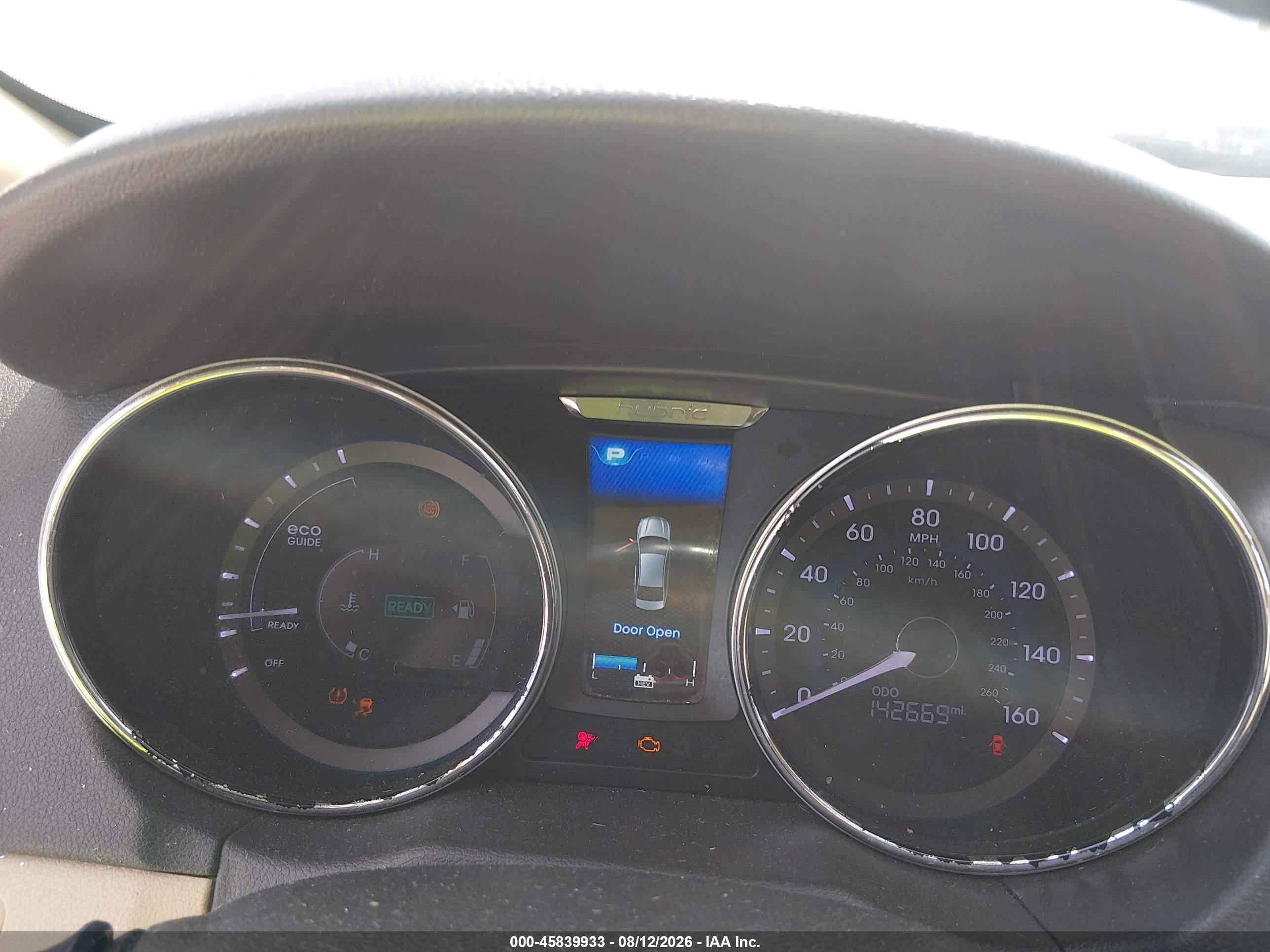 2015 Hyundai Sonata Hybrid Limited White vin: KMHEC4A42FA124713