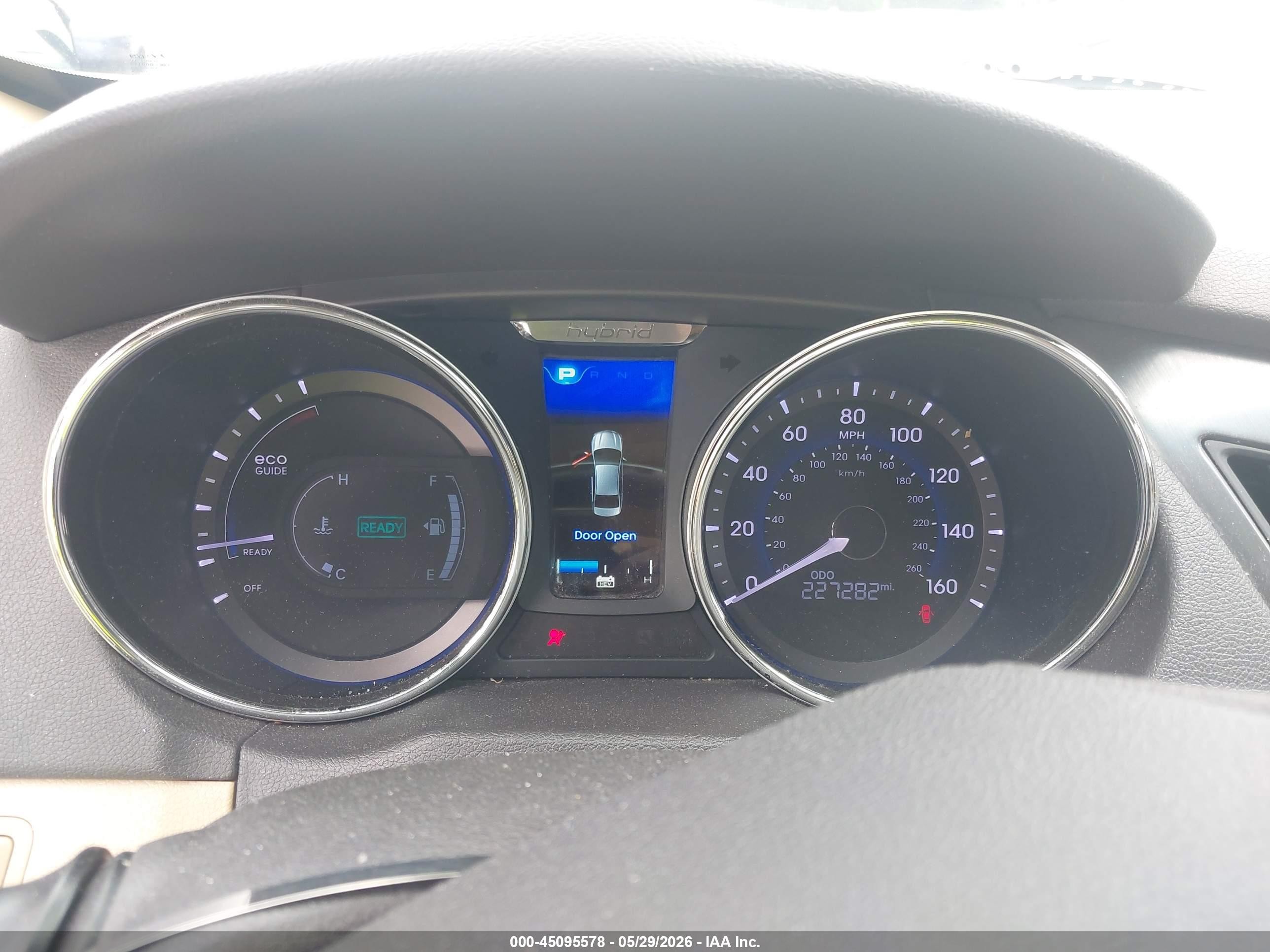 2015 Hyundai Sonata Hybrid Limited White vin: KMHEC4A42FA125263