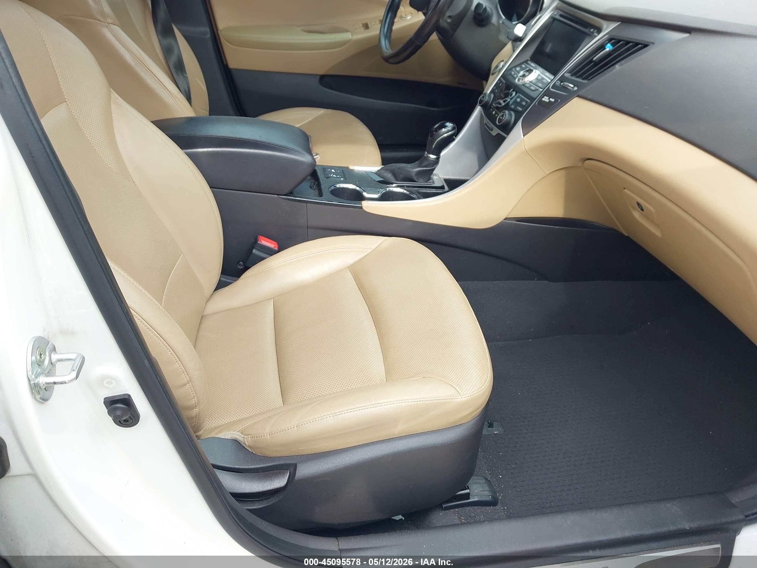 2015 Hyundai Sonata Hybrid Limited White vin: KMHEC4A42FA125263