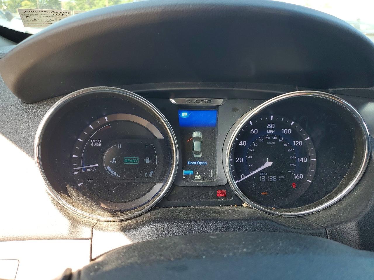 2015 Hyundai Sonata Hybrid Limited Gray vin: KMHEC4A42FA125893