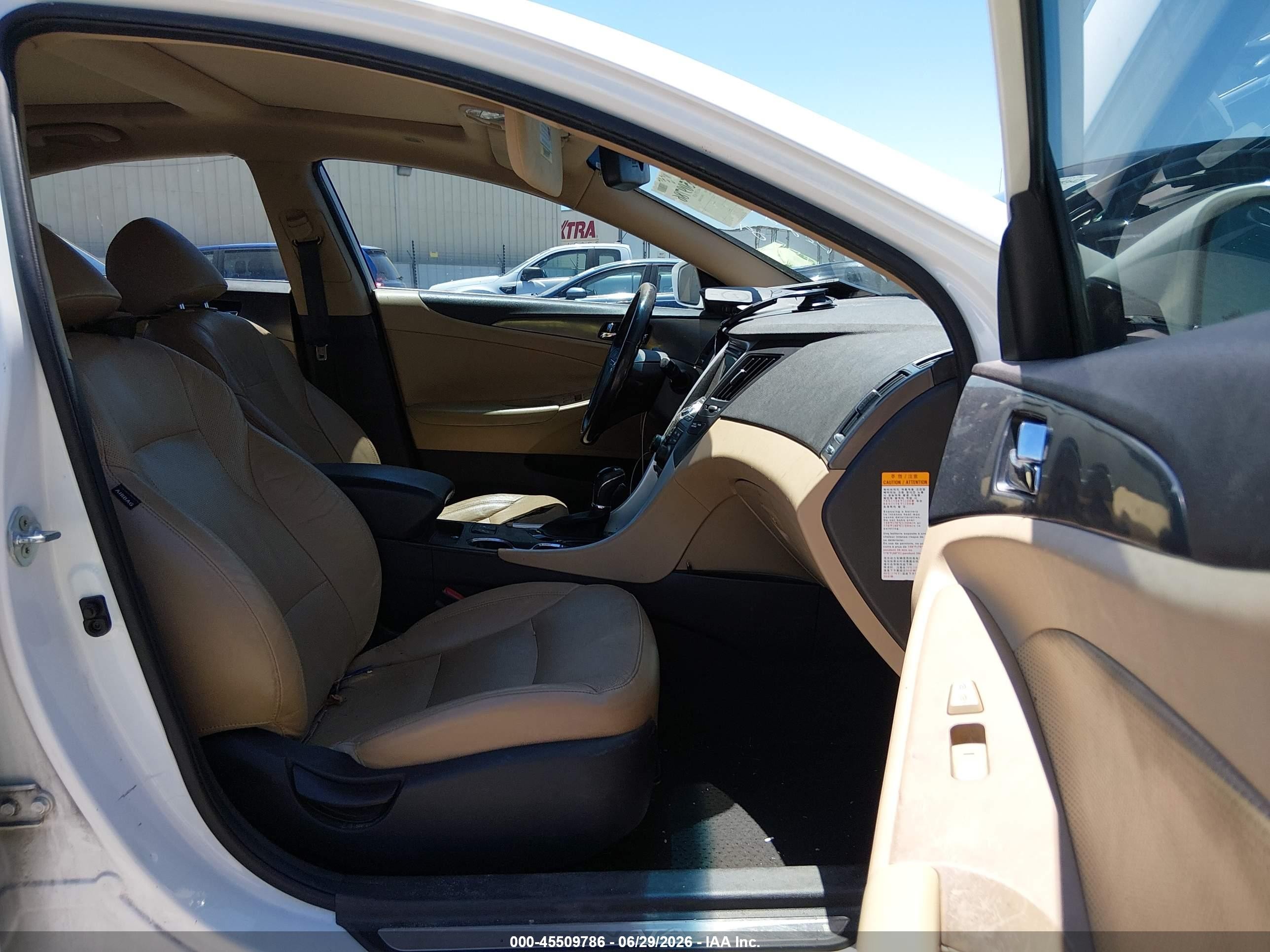 2015 Hyundai Sonata Hybrid Limited White vin: KMHEC4A42FA132620