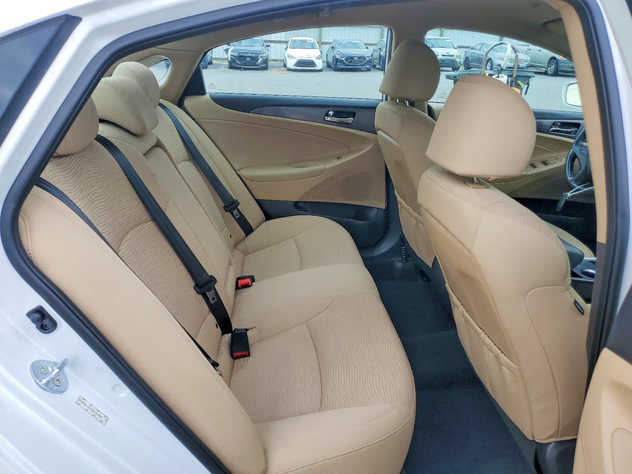 2015 Hyundai Sonata Hybrid White vin: KMHEC4A42FA136988