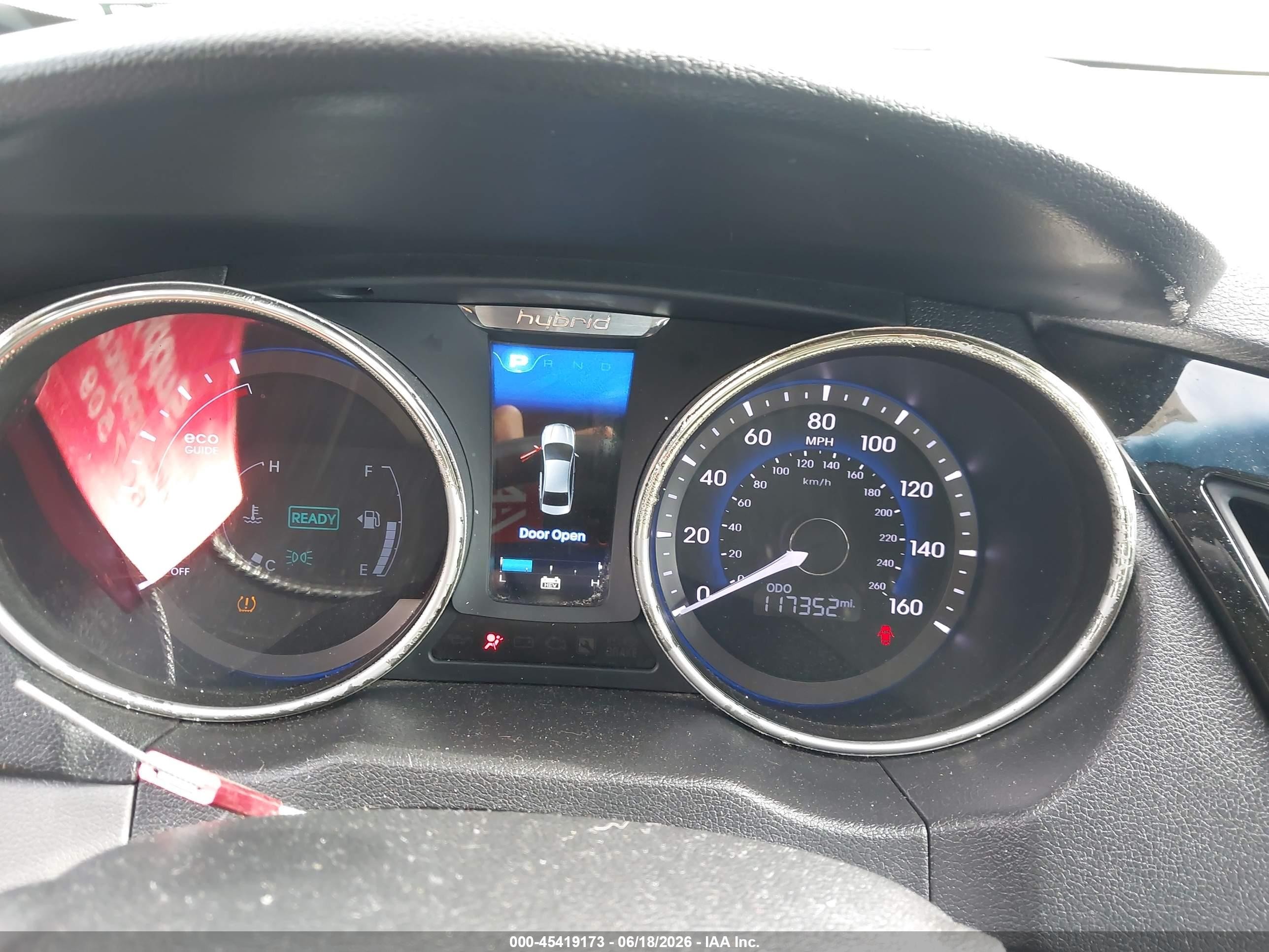 2012 Hyundai Sonata Hybrid   Gray vin: KMHEC4A43CA024521
