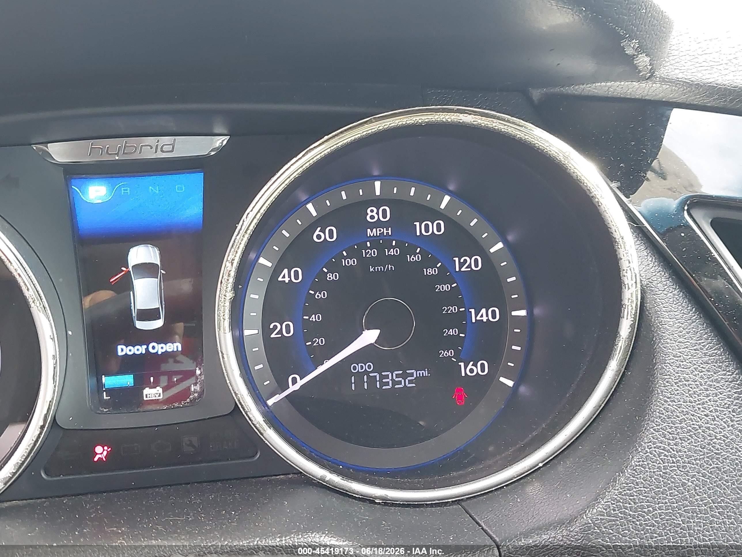 2012 Hyundai Sonata Hybrid   Gray vin: KMHEC4A43CA024521