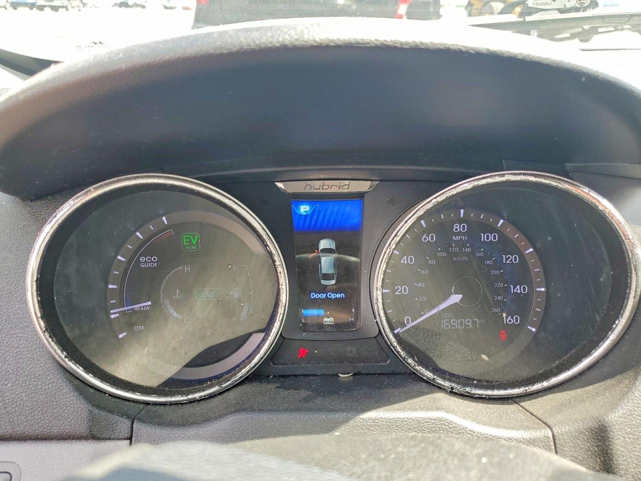 2012 Hyundai Sonata Hybrid Silver vin: KMHEC4A43CA029590