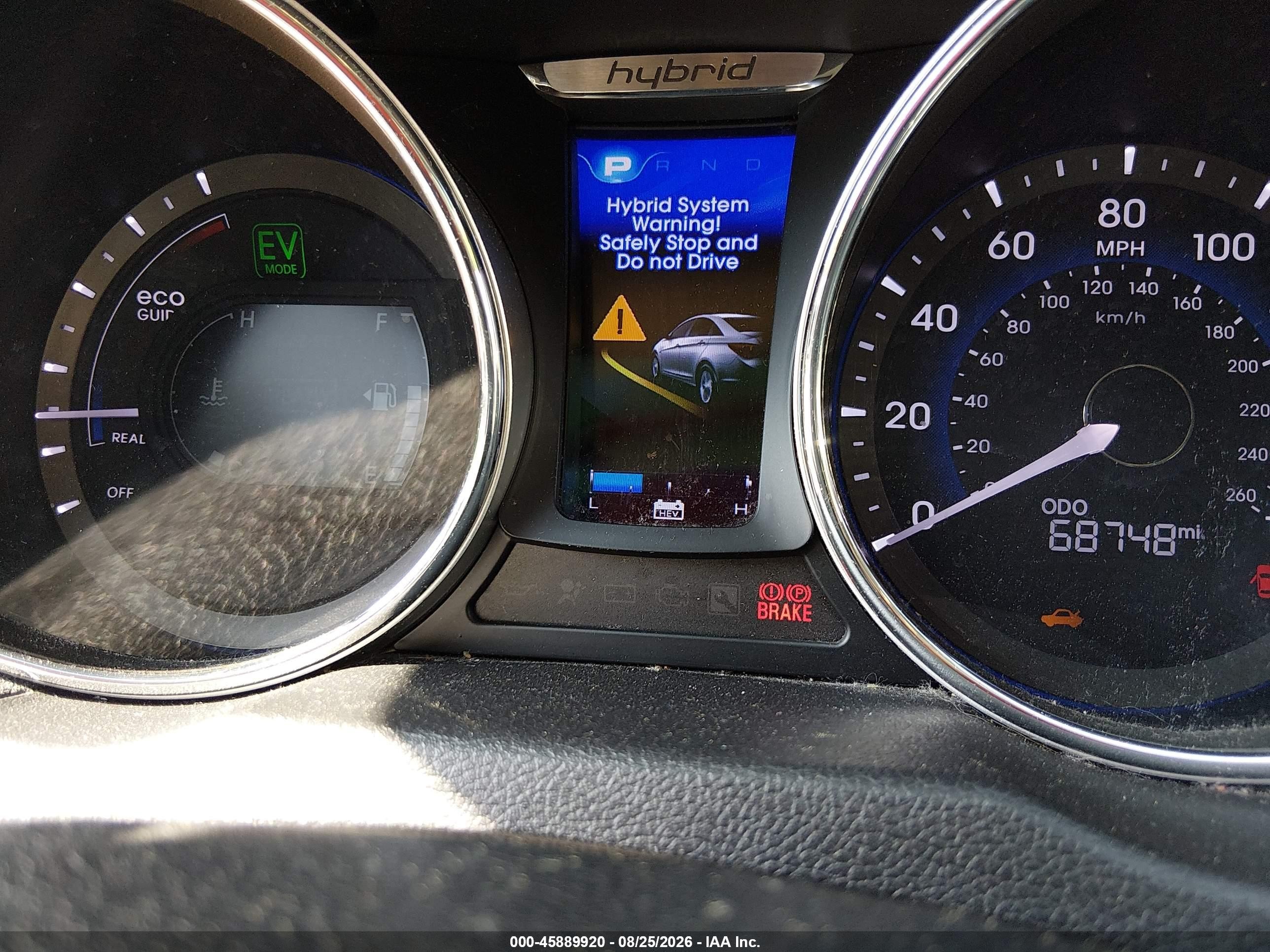 2012 Hyundai Sonata Hybrid   Silver vin: KMHEC4A43CA059964
