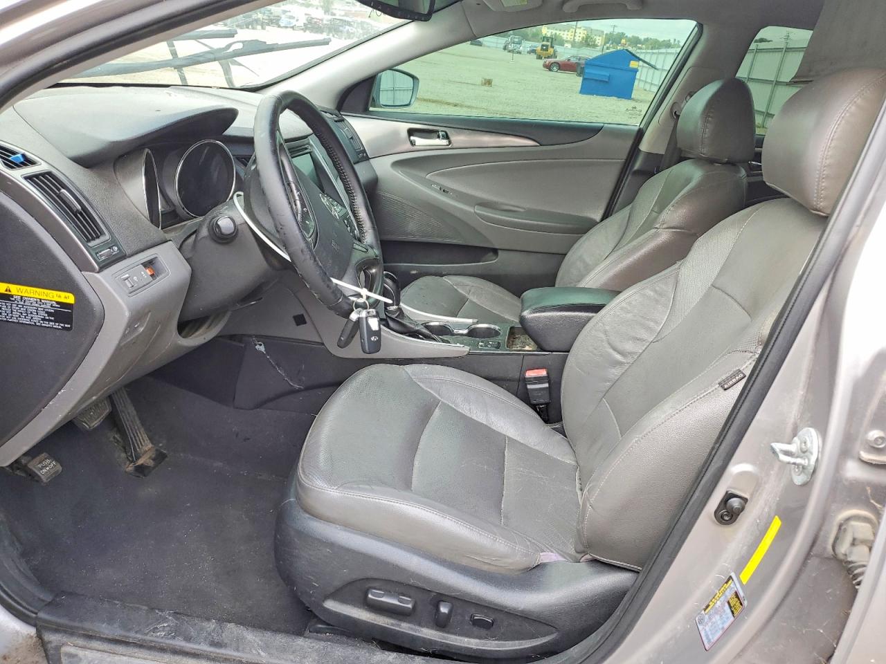 2013 Hyundai Sonata Hybrid Silver vin: KMHEC4A43DA067368