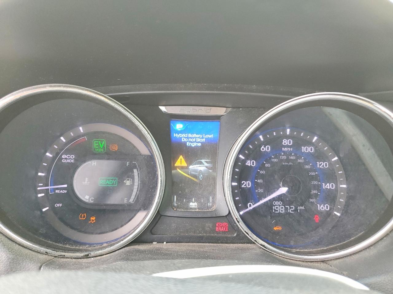 2013 Hyundai Sonata Hybrid Silver vin: KMHEC4A43DA067368