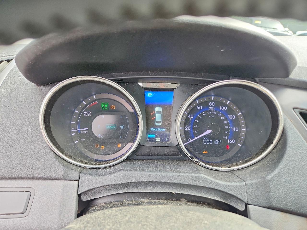 2013 Hyundai Sonata Hybrid Black vin: KMHEC4A43DA084297