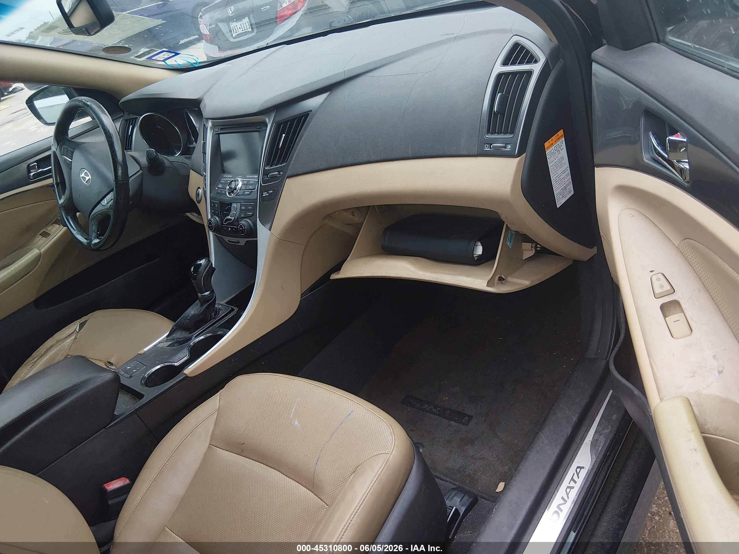 2013 Hyundai Sonata Hybrid Limited Black vin: KMHEC4A43DA099088