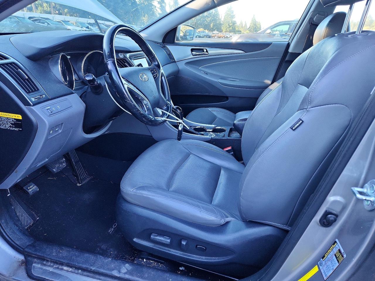 2013 Hyundai Sonata Hybrid Silver vin: KMHEC4A43DA100076