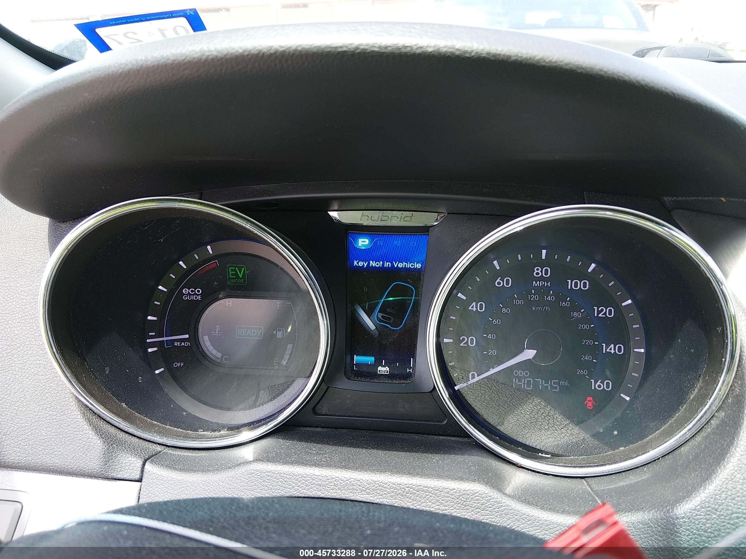 2013 Hyundai Sonata Hybrid Limited Black vin: KMHEC4A43DA100417