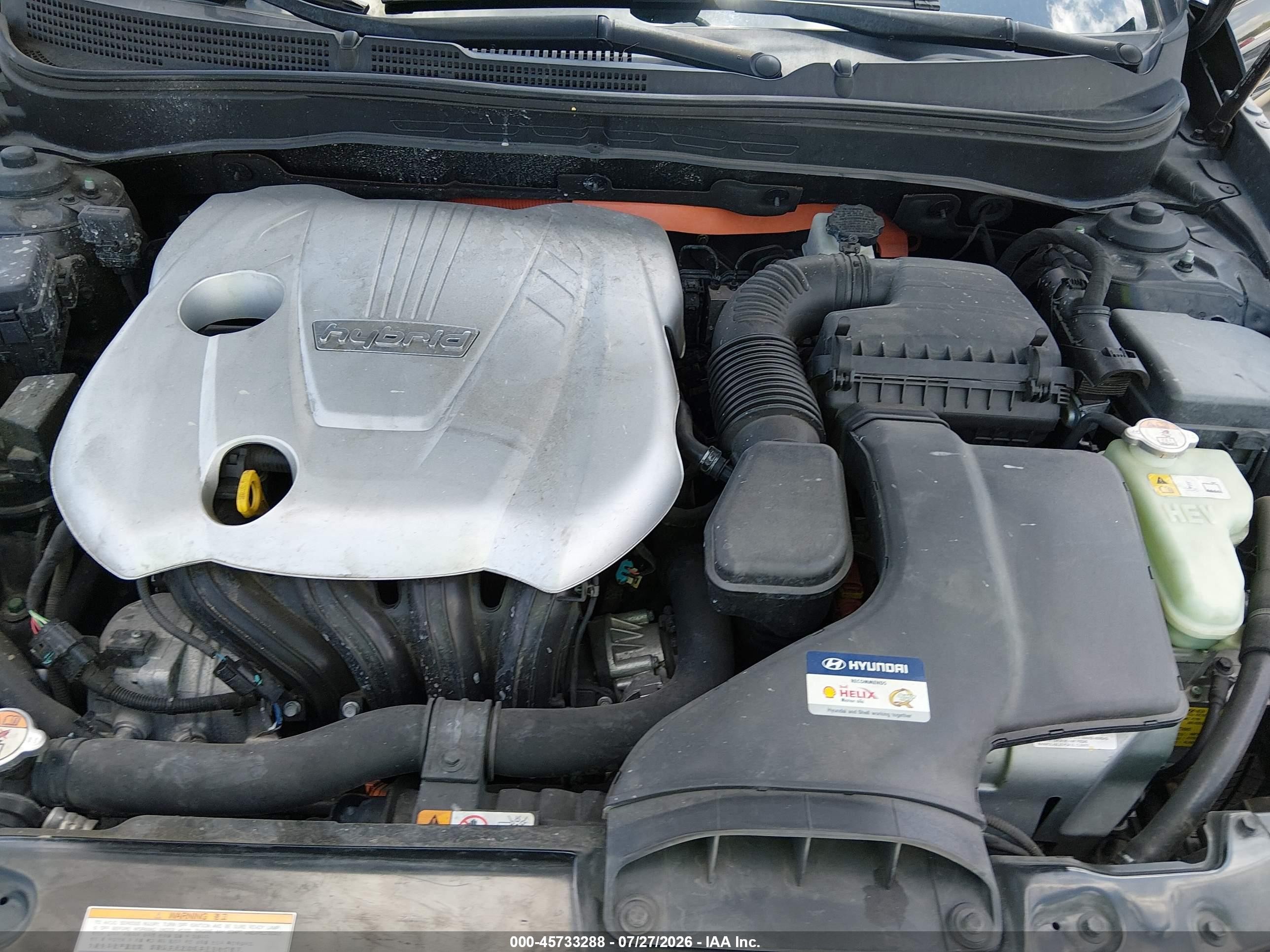 2013 Hyundai Sonata Hybrid Limited Black vin: KMHEC4A43DA100417