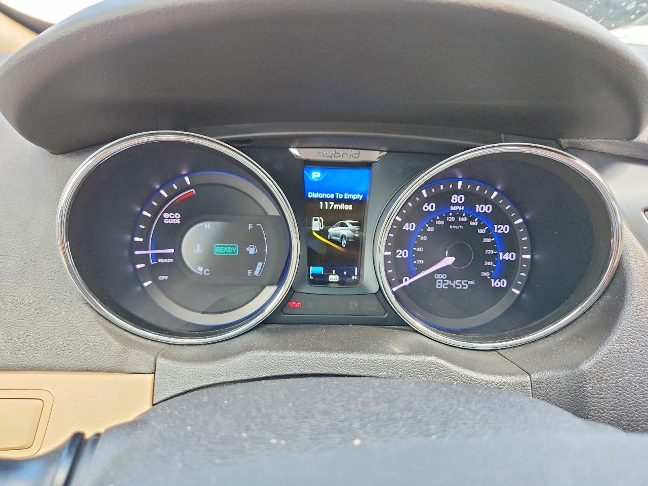 2014 Hyundai Sonata Hybrid White vin: KMHEC4A43EA114531
