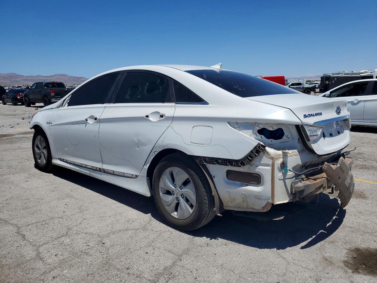 2014 Hyundai Sonata Hybrid Gray vin: KMHEC4A43EA116716