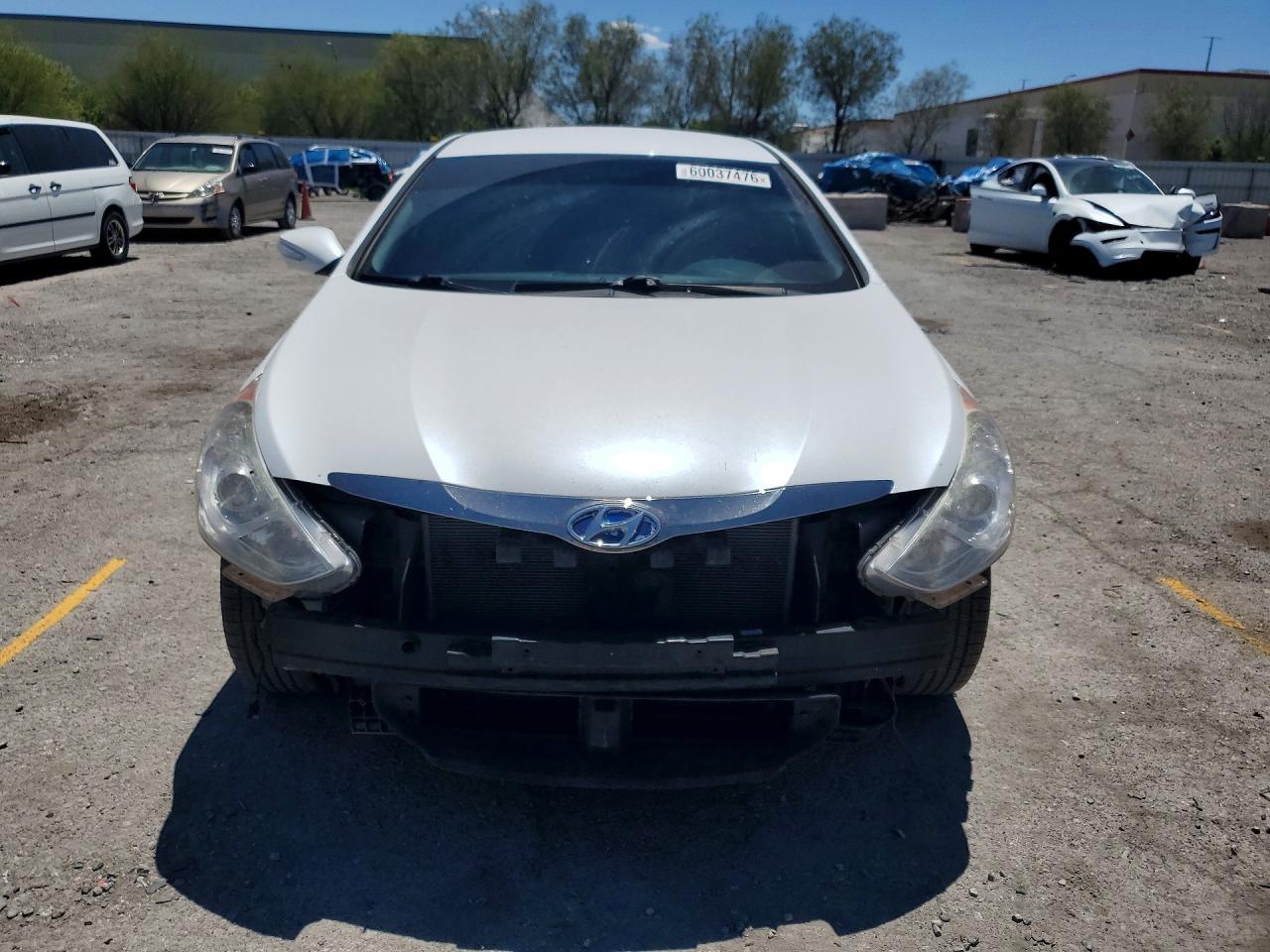 2014 Hyundai Sonata Hybrid Gray vin: KMHEC4A43EA116716