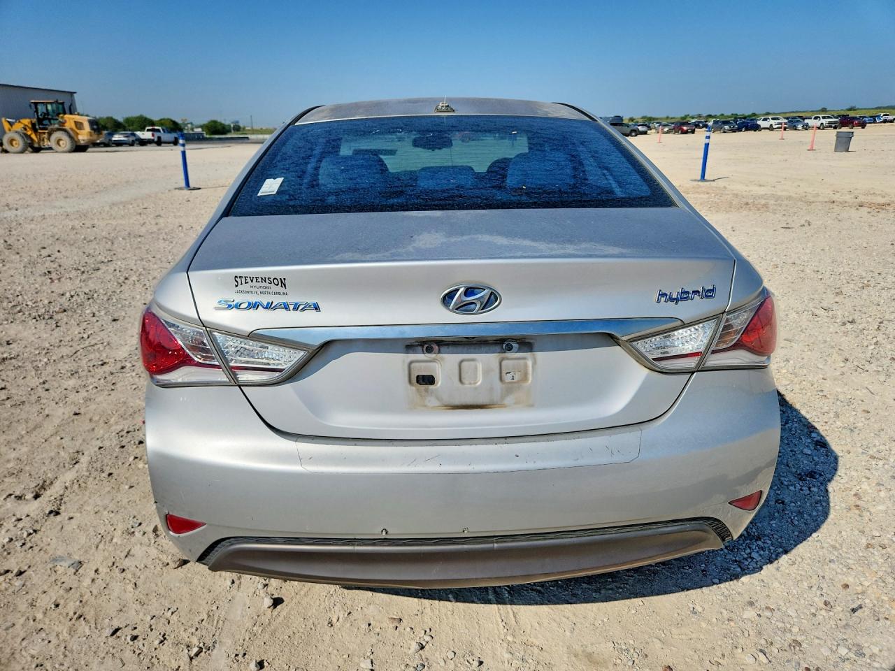 2015 Hyundai Sonata Hybrid Base Silver vin: KMHEC4A43FA119276