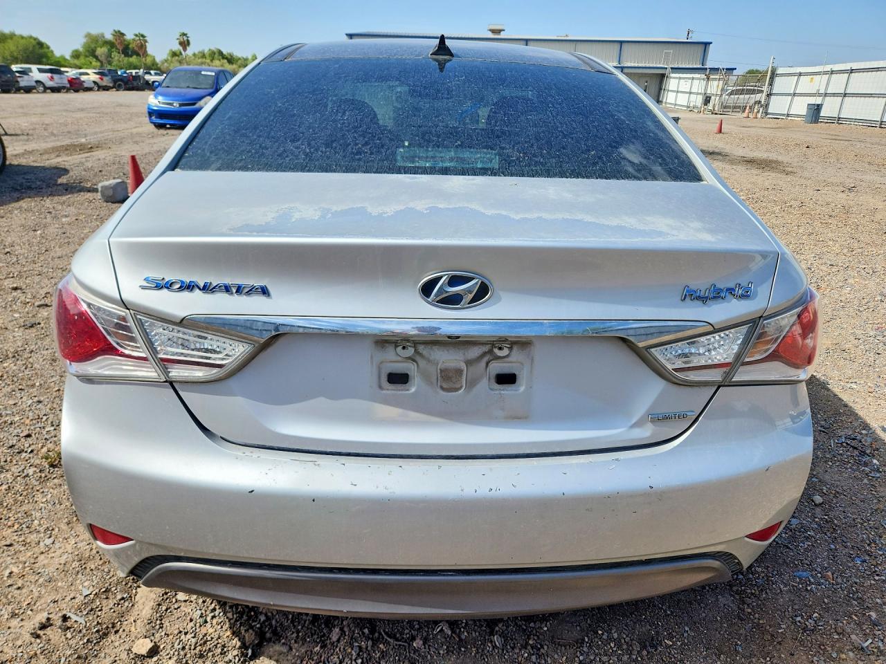 2015 Hyundai Sonata Hybrid Limited Silver vin: KMHEC4A43FA120640
