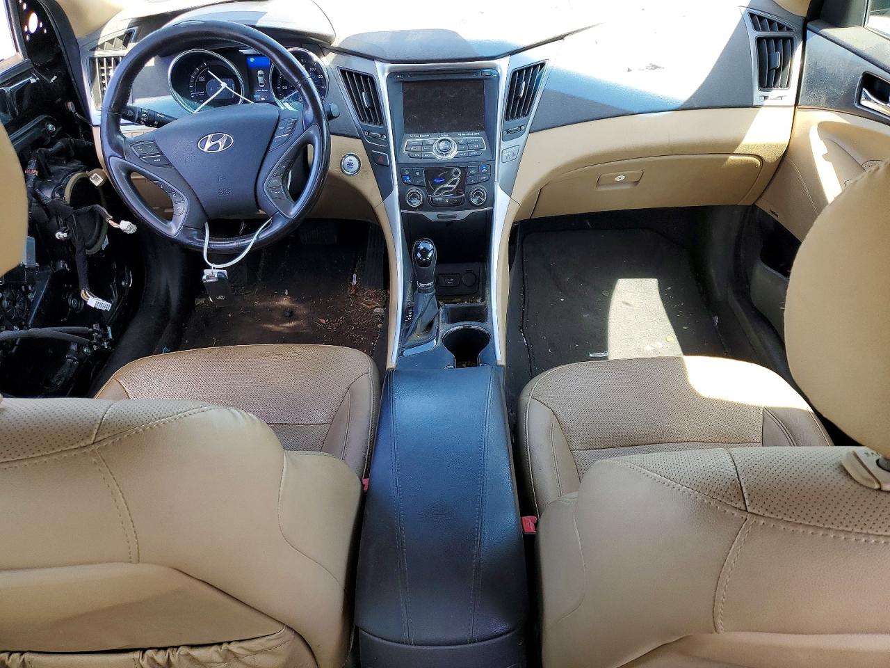 2015 Hyundai Sonata Hybrid Limited Black vin: KMHEC4A43FA120878
