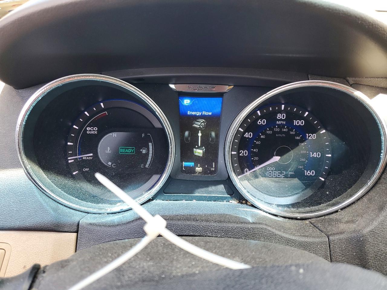 2015 Hyundai Sonata Hybrid Limited Black vin: KMHEC4A43FA120878