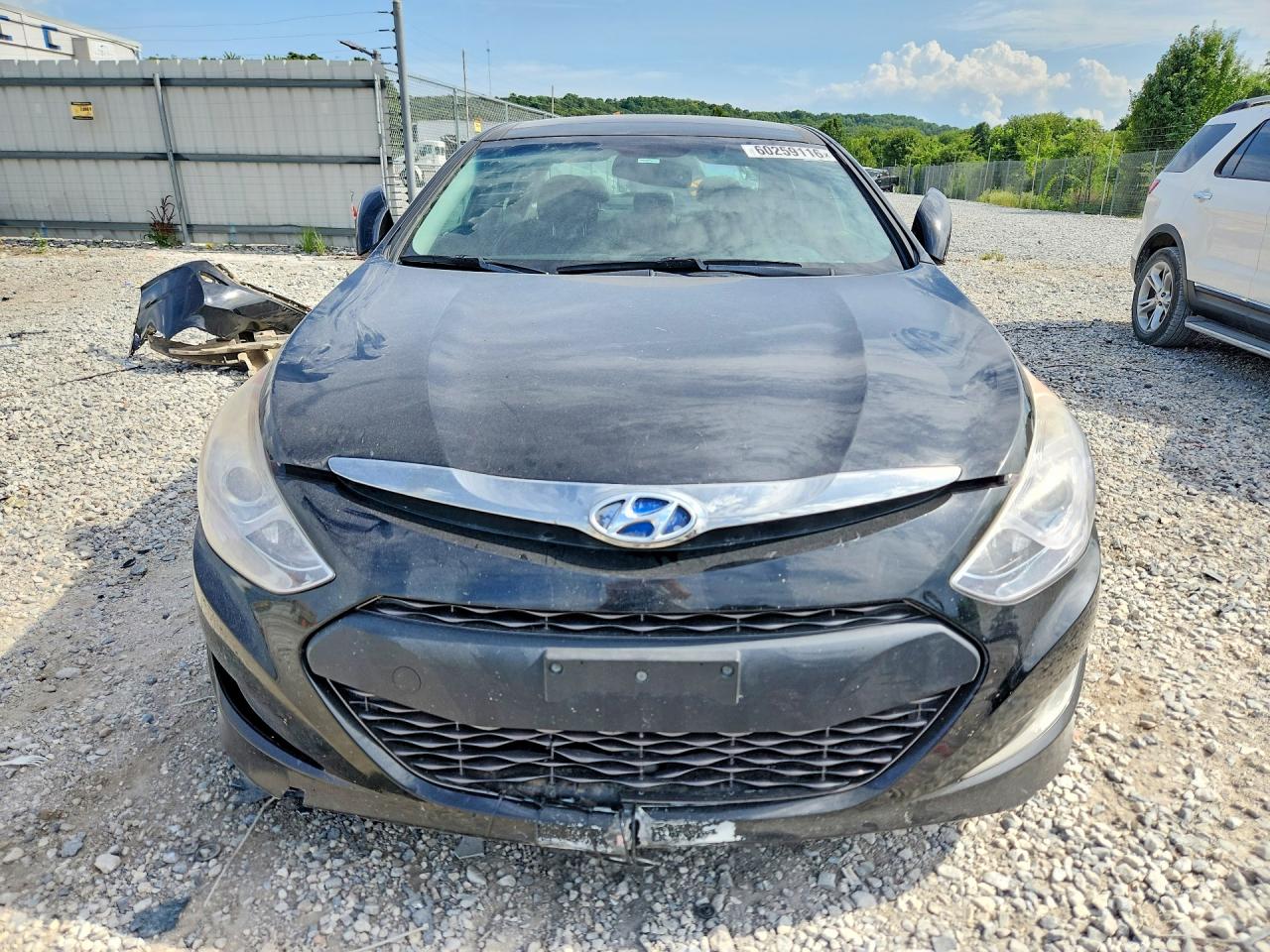 2015 Hyundai Sonata Hybrid Limited Black vin: KMHEC4A43FA124512