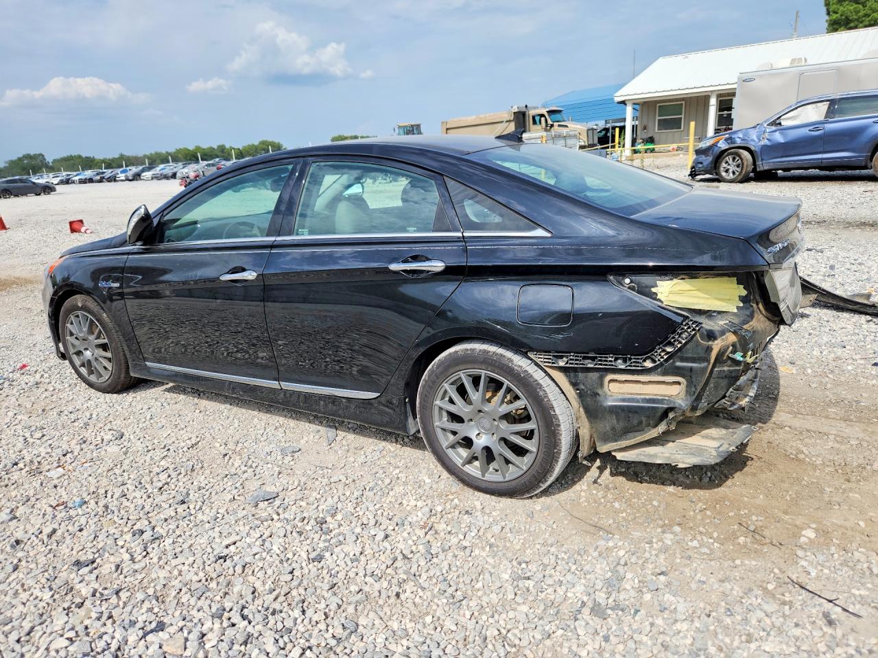 2015 Hyundai Sonata Hybrid Limited Black vin: KMHEC4A43FA124512