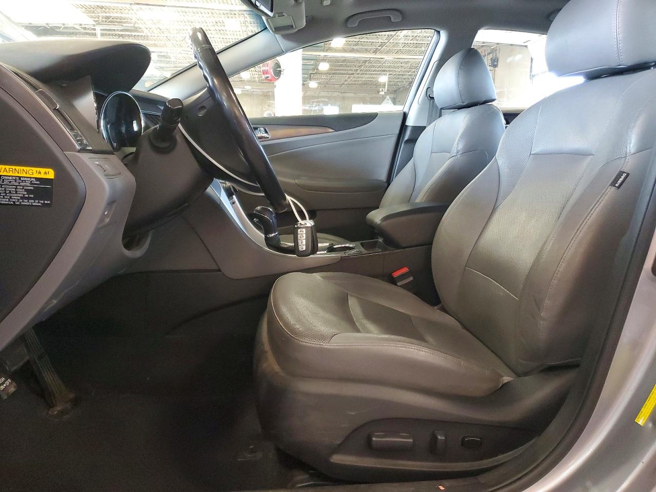 2015 Hyundai Sonata Hybrid Limited Gray vin: KMHEC4A43FA129399