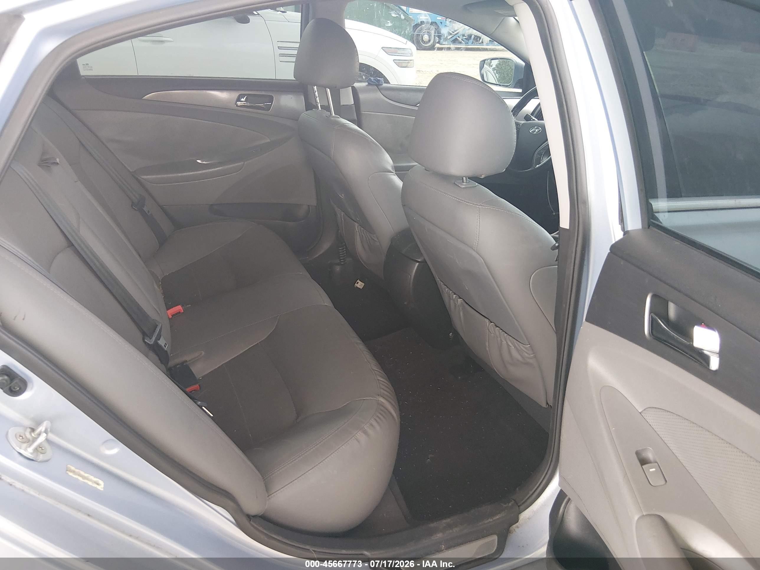 2015 Hyundai Sonata Hybrid Limited Light Blue vin: KMHEC4A43FA132402