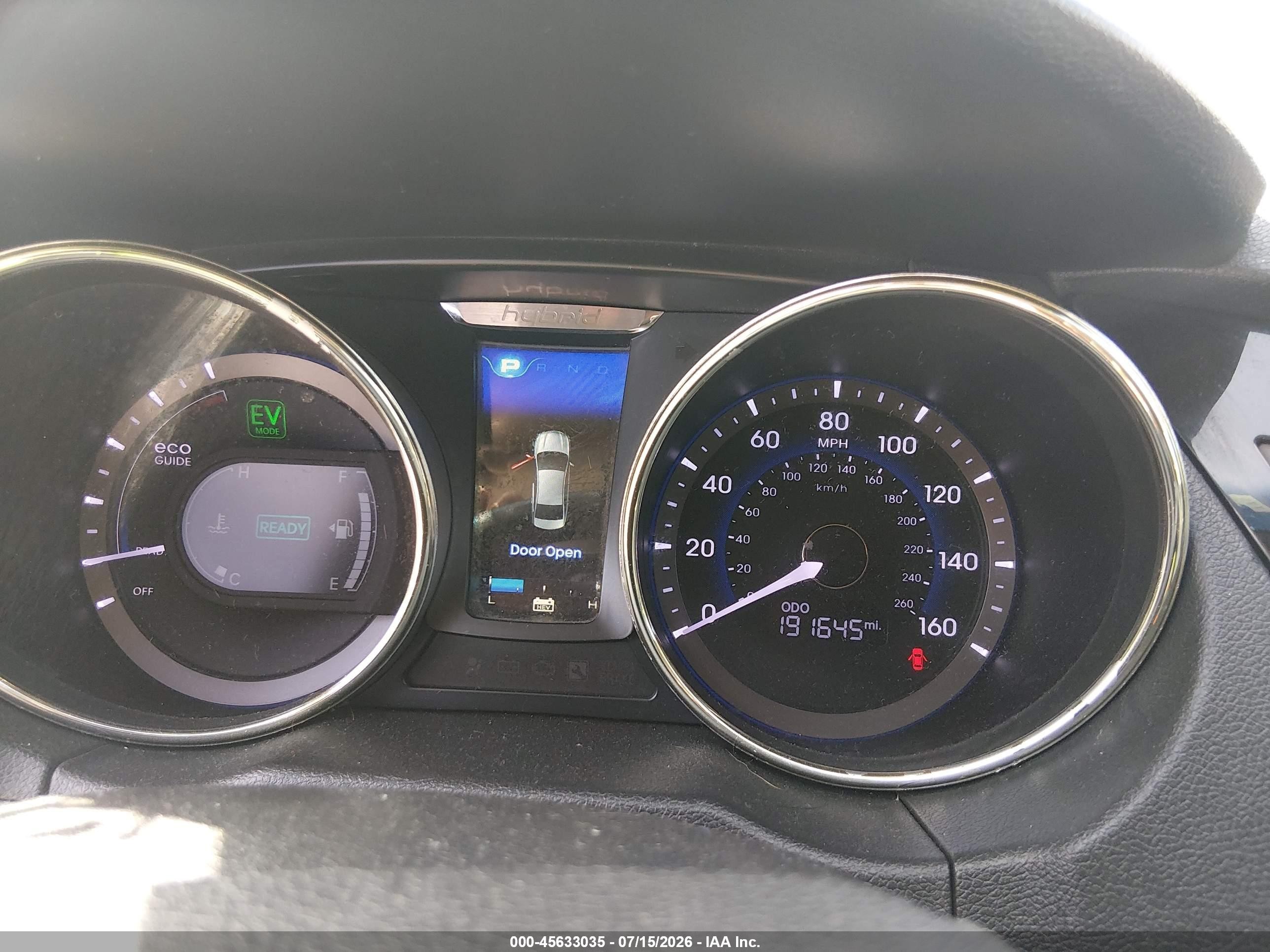 2011 Hyundai Sonata Hybrid   Black vin: KMHEC4A44BA001361