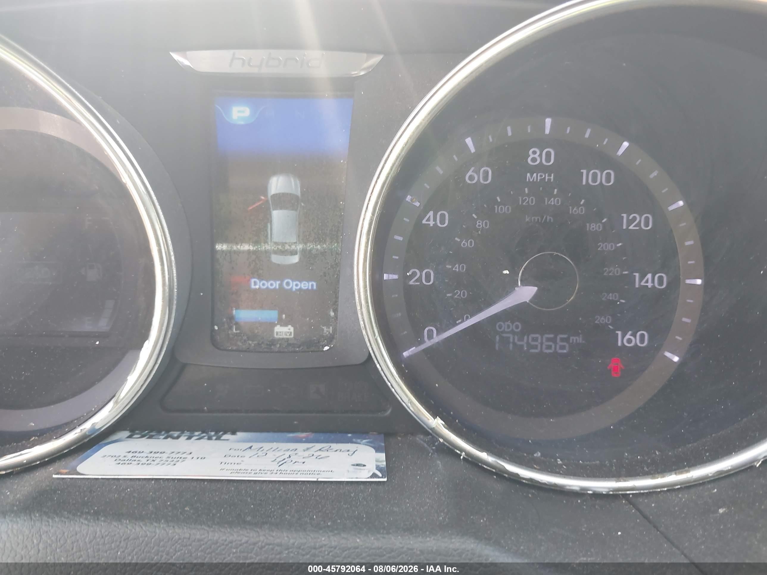 2012 Hyundai Sonata Hybrid   Gray vin: KMHEC4A44CA027279