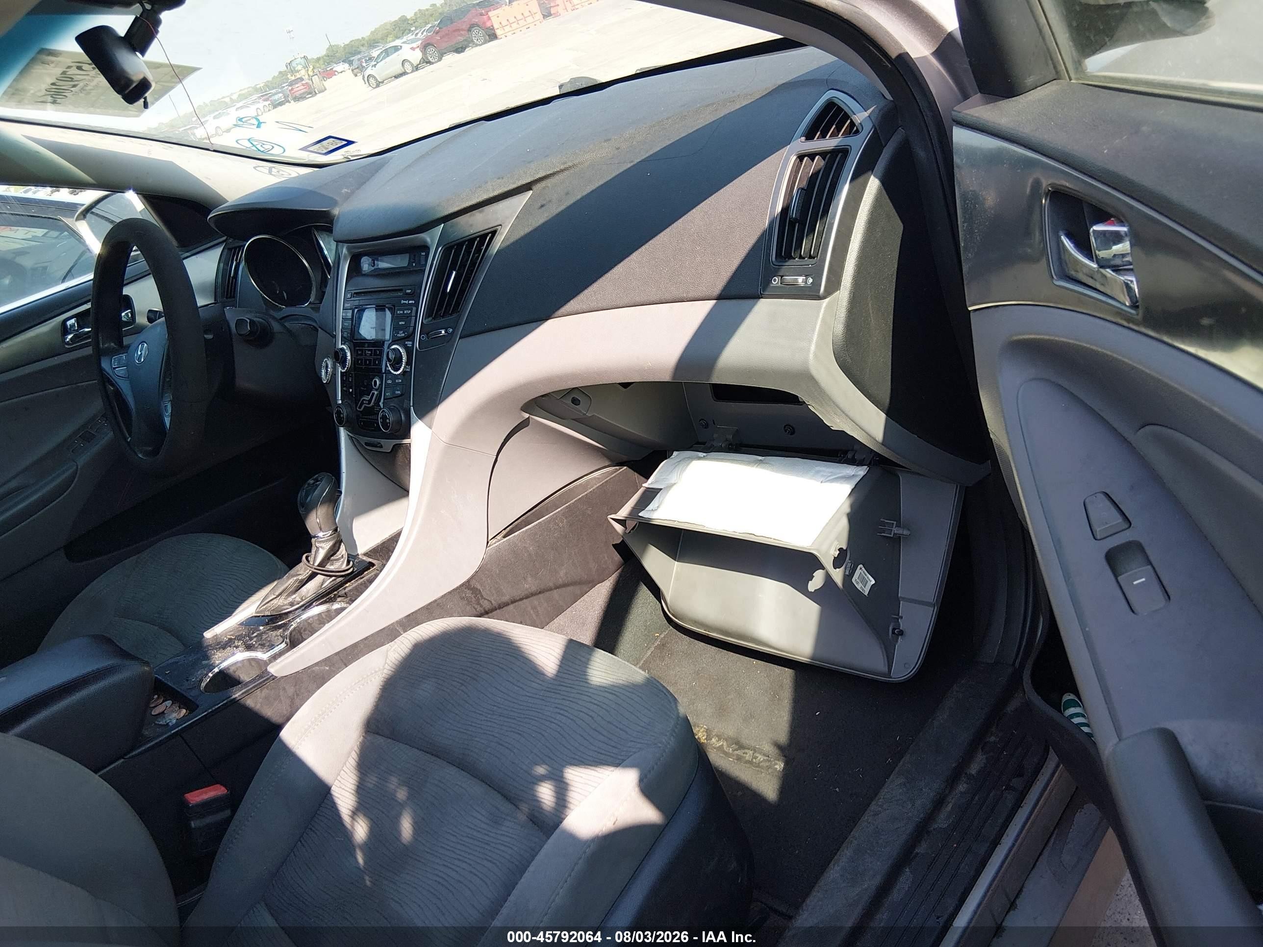 2012 Hyundai Sonata Hybrid   Gray vin: KMHEC4A44CA027279