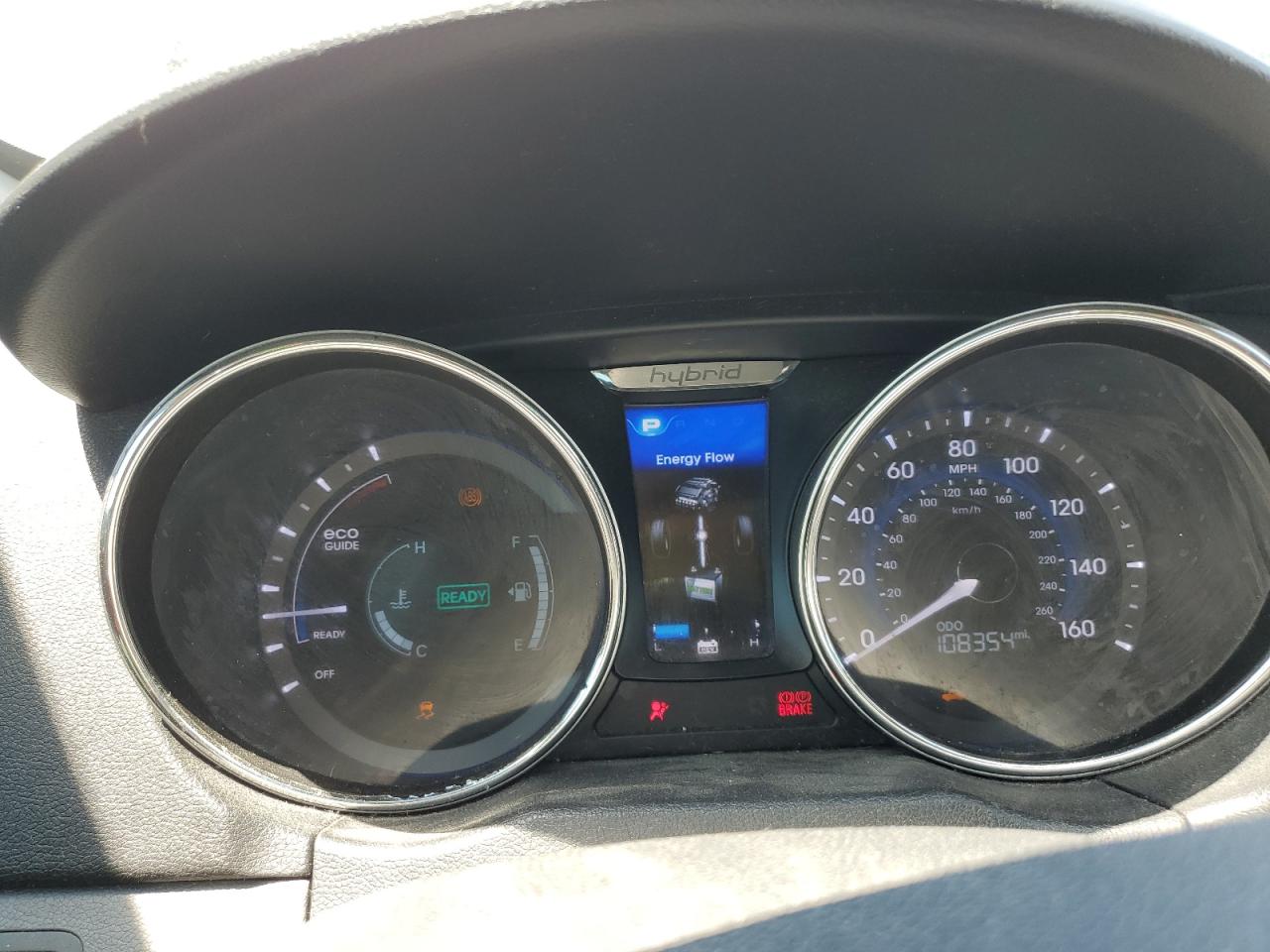 2012 Hyundai Sonata Hybrid Silver vin: KMHEC4A44CA046317