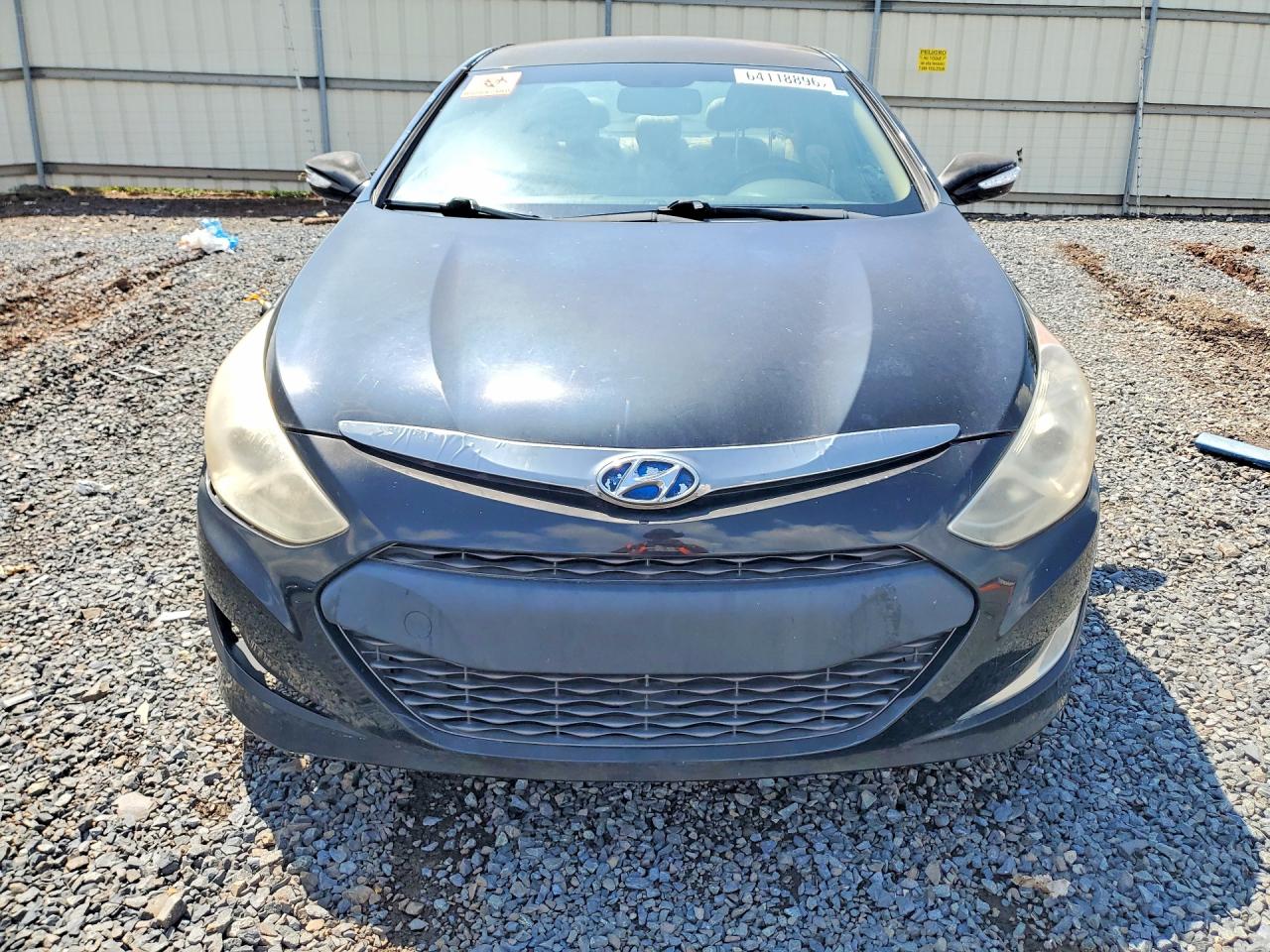2013 Hyundai Sonata Hybrid Black vin: KMHEC4A44DA084129