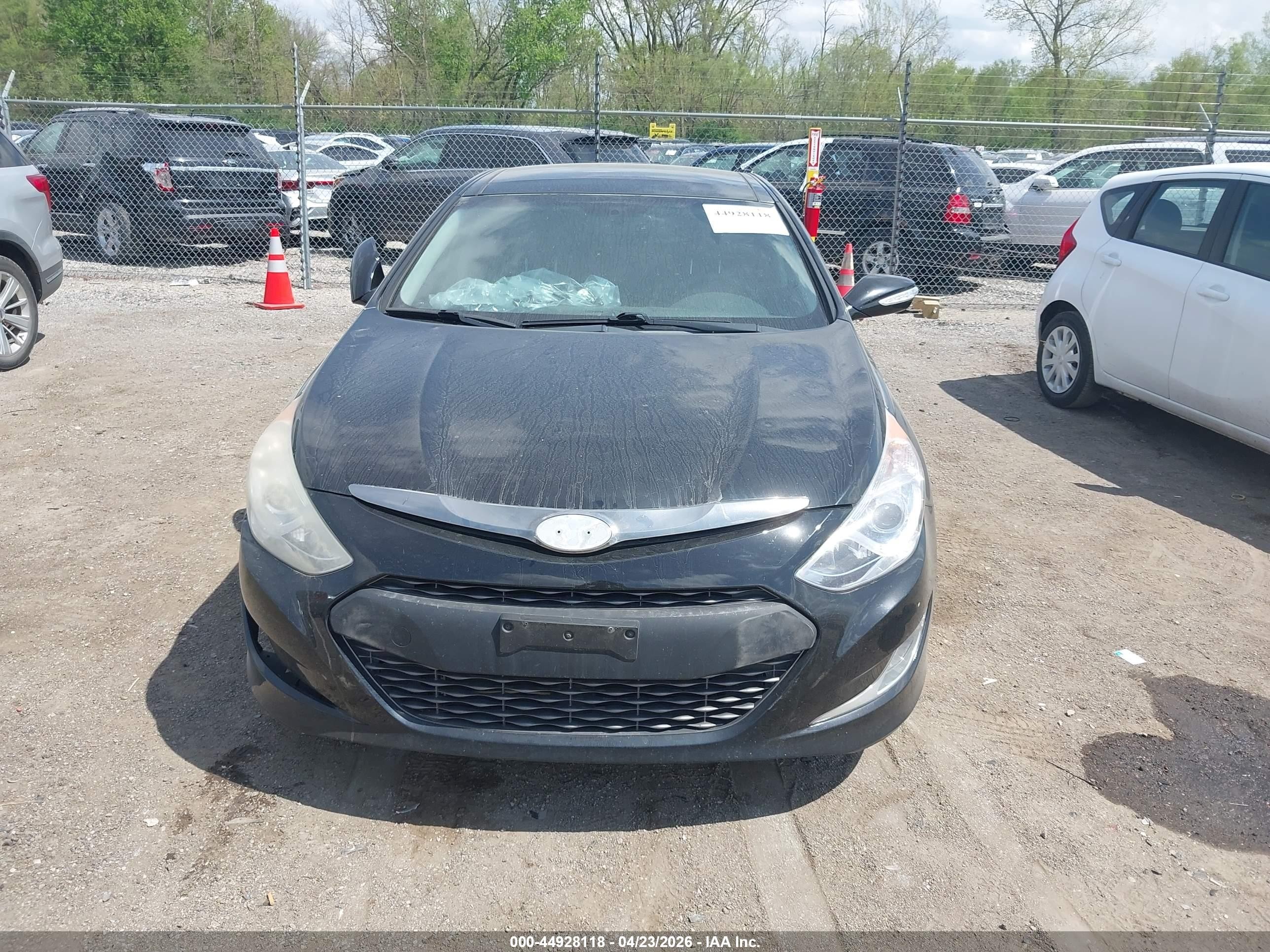 2014 Hyundai Sonata Hybrid Limited Black vin: KMHEC4A44EA107703