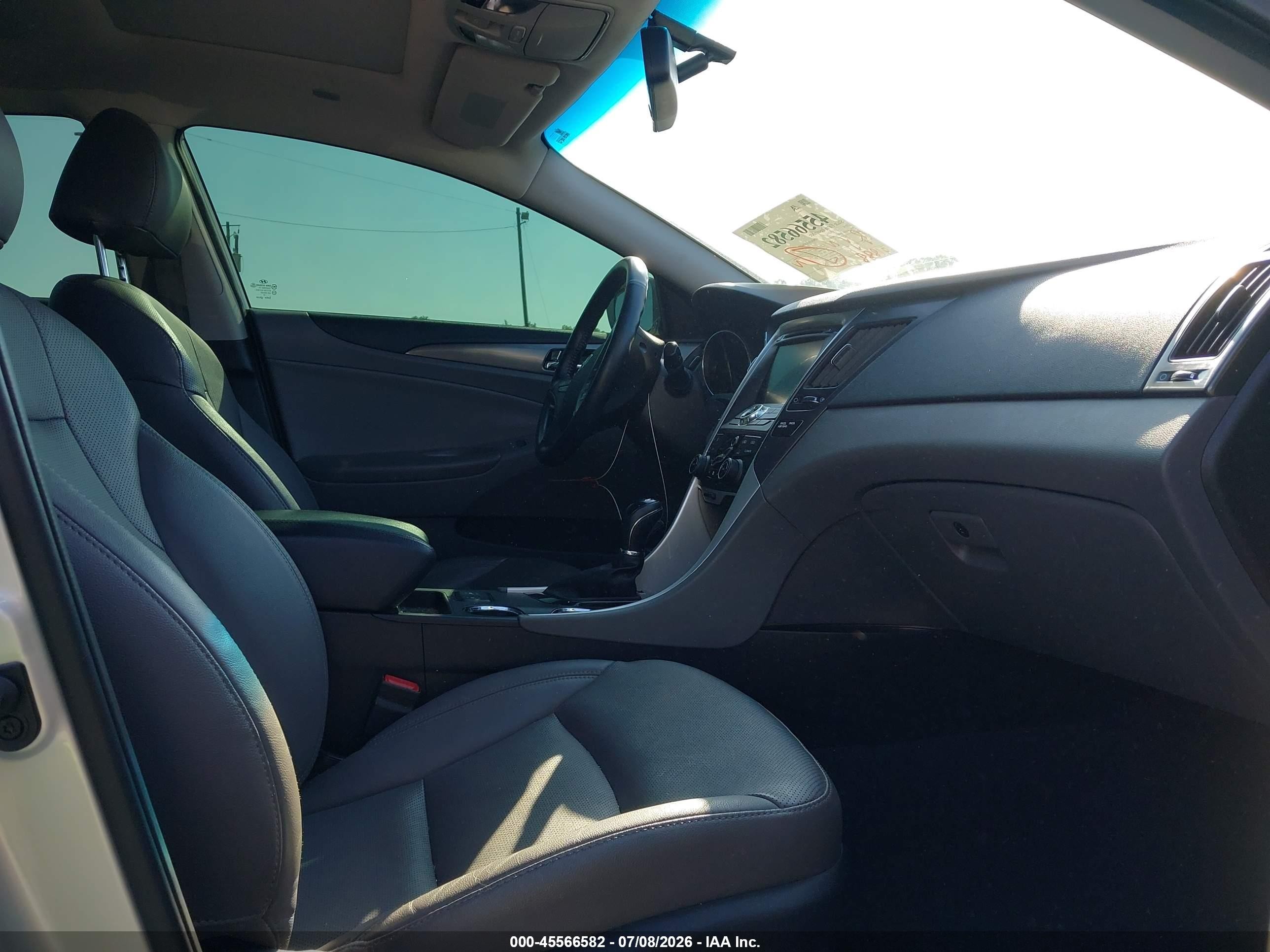 2014 Hyundai Sonata Hybrid Limited Серебряный vin: KMHEC4A44EA109676