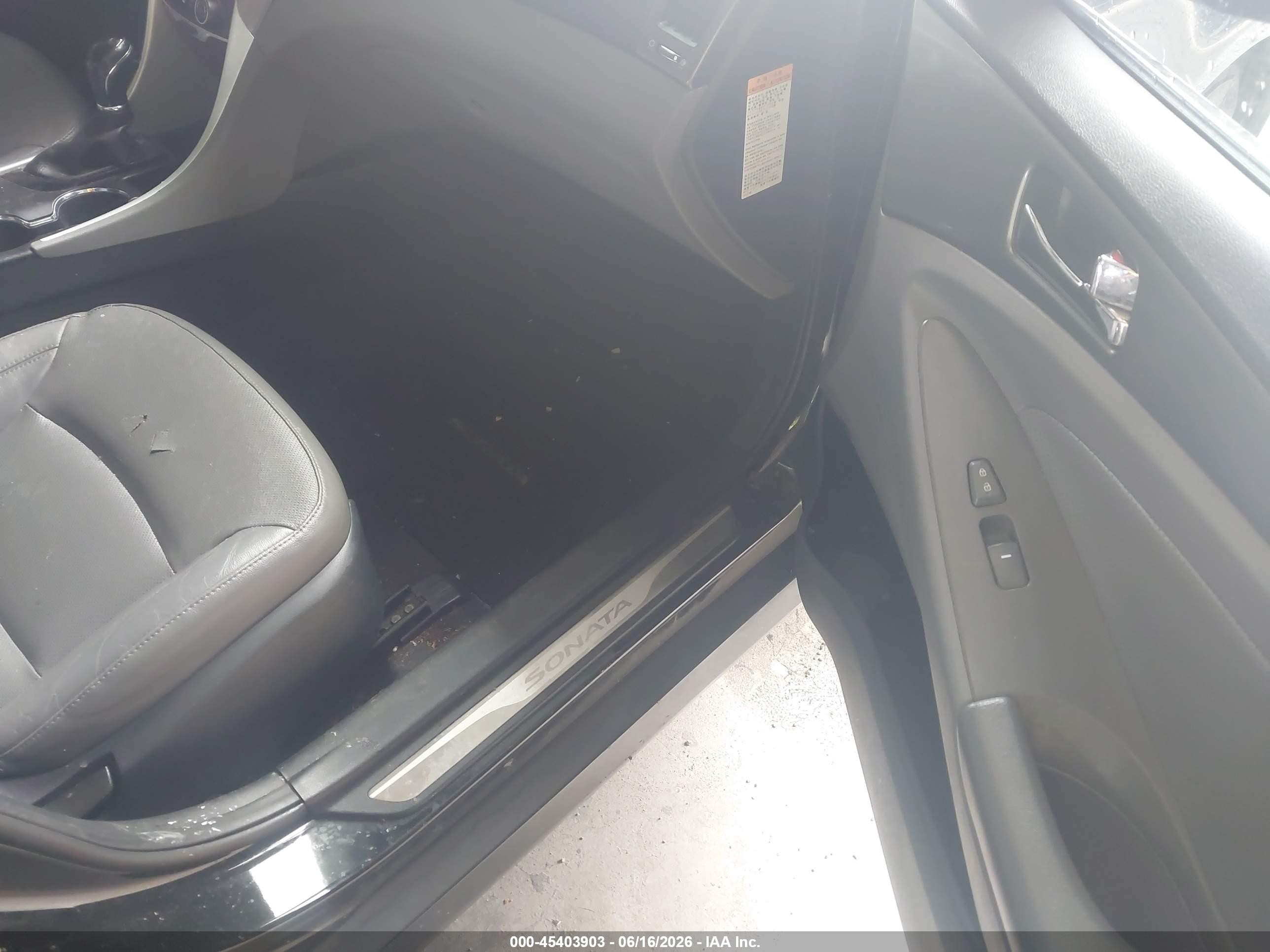 2014 Hyundai Sonata Hybrid Limited Black vin: KMHEC4A44EA109712