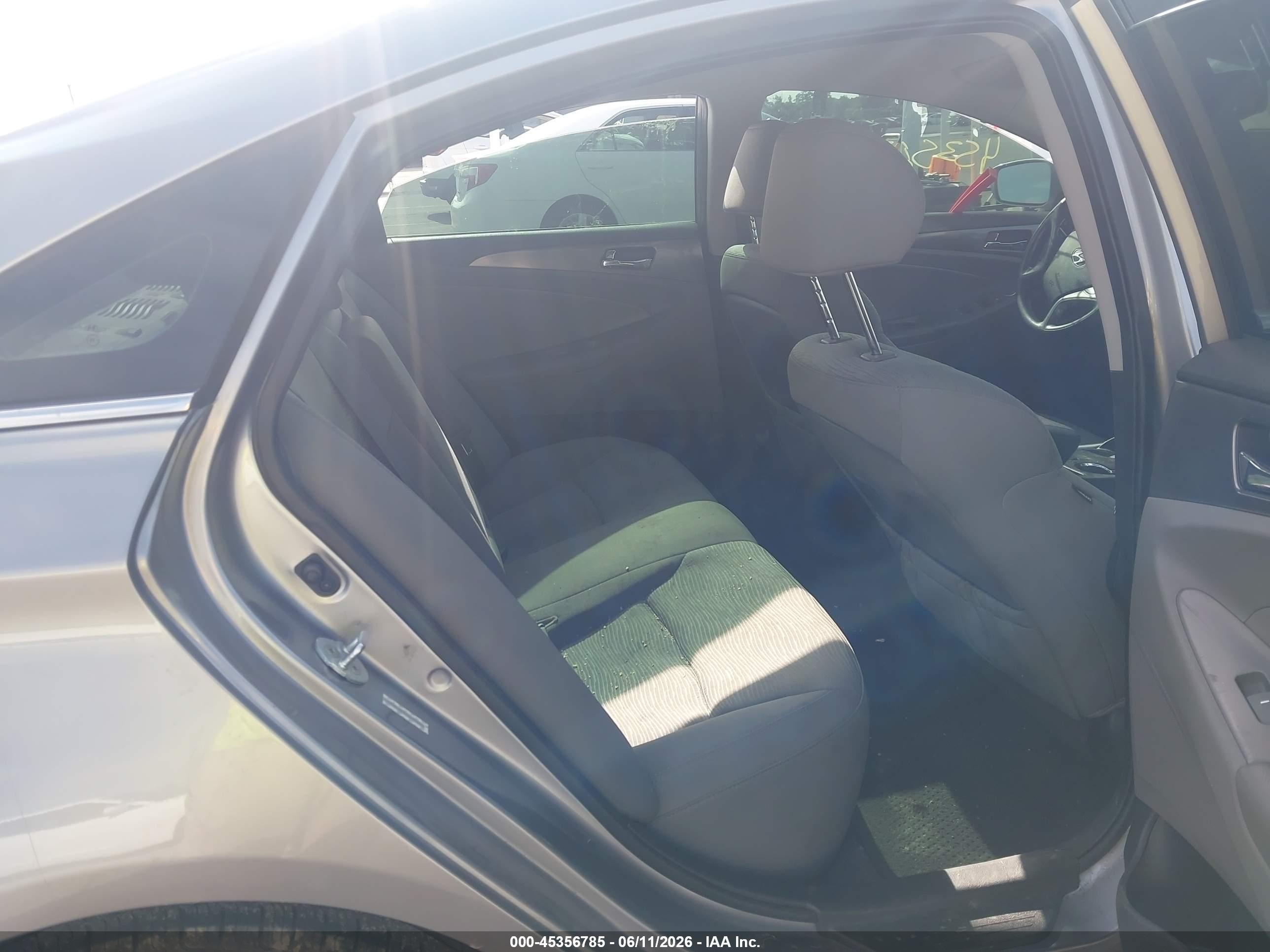 2014 Hyundai Sonata Hybrid   Gray vin: KMHEC4A44EA117423