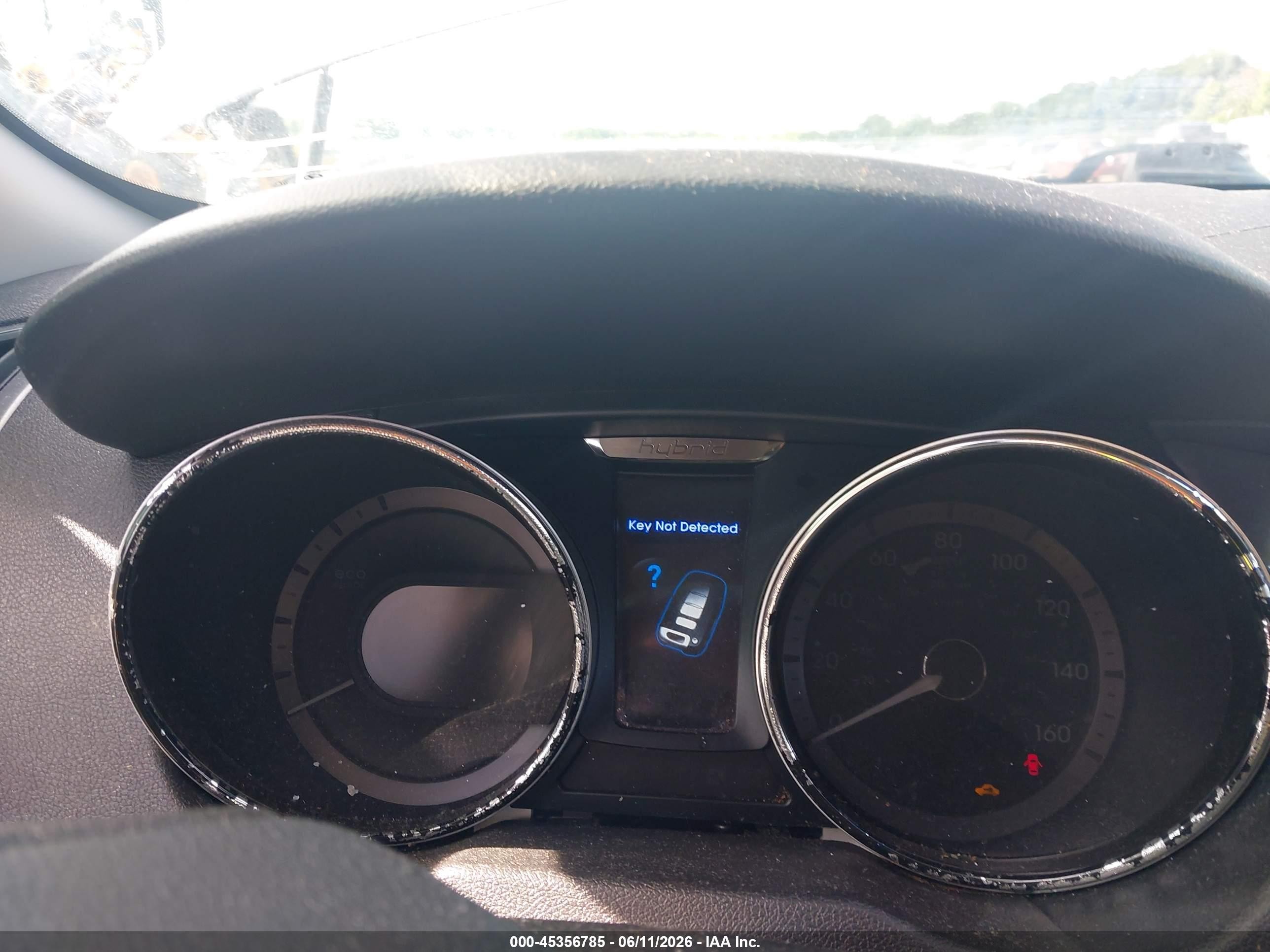 2014 Hyundai Sonata Hybrid   Gray vin: KMHEC4A44EA117423
